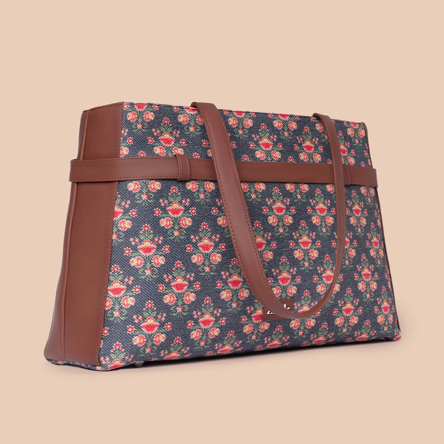 Mughal Garden Print Statement Office Bag - Image 5