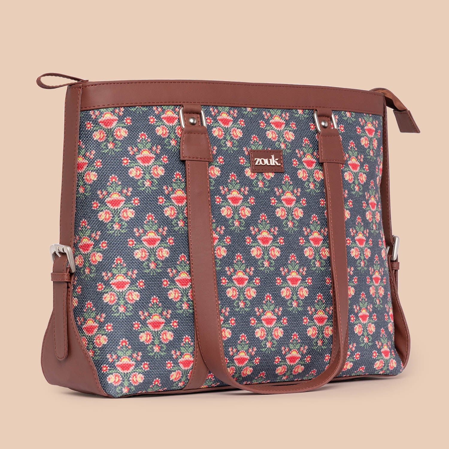 Mughal Garden Print Women's Office Bag - Image 4