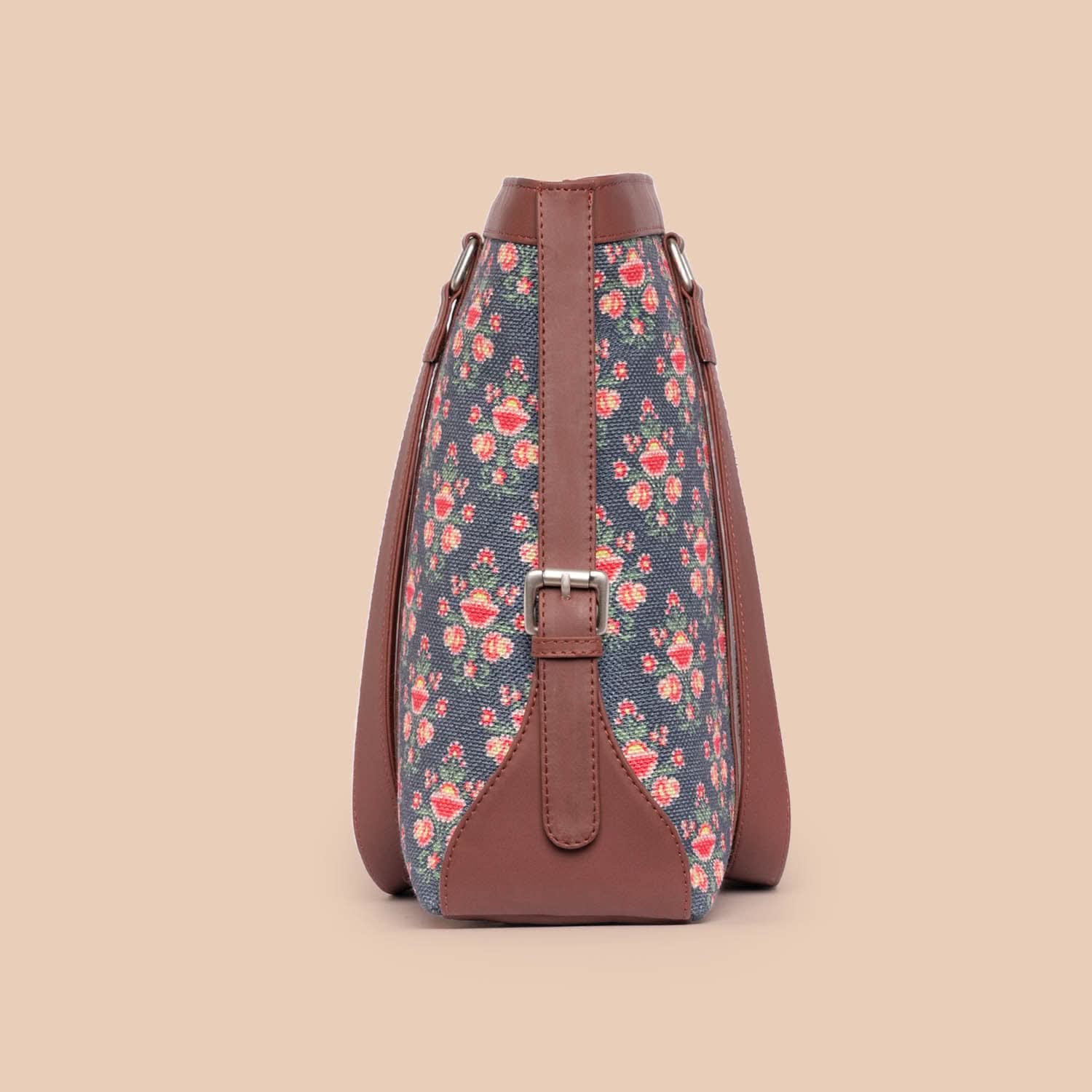 Mughal Garden Print - Women's Office Bag & Flap Sling Bag Combo - Image 4