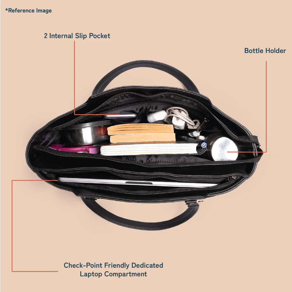 Mughal Motif Classic Business Bag - Image 6