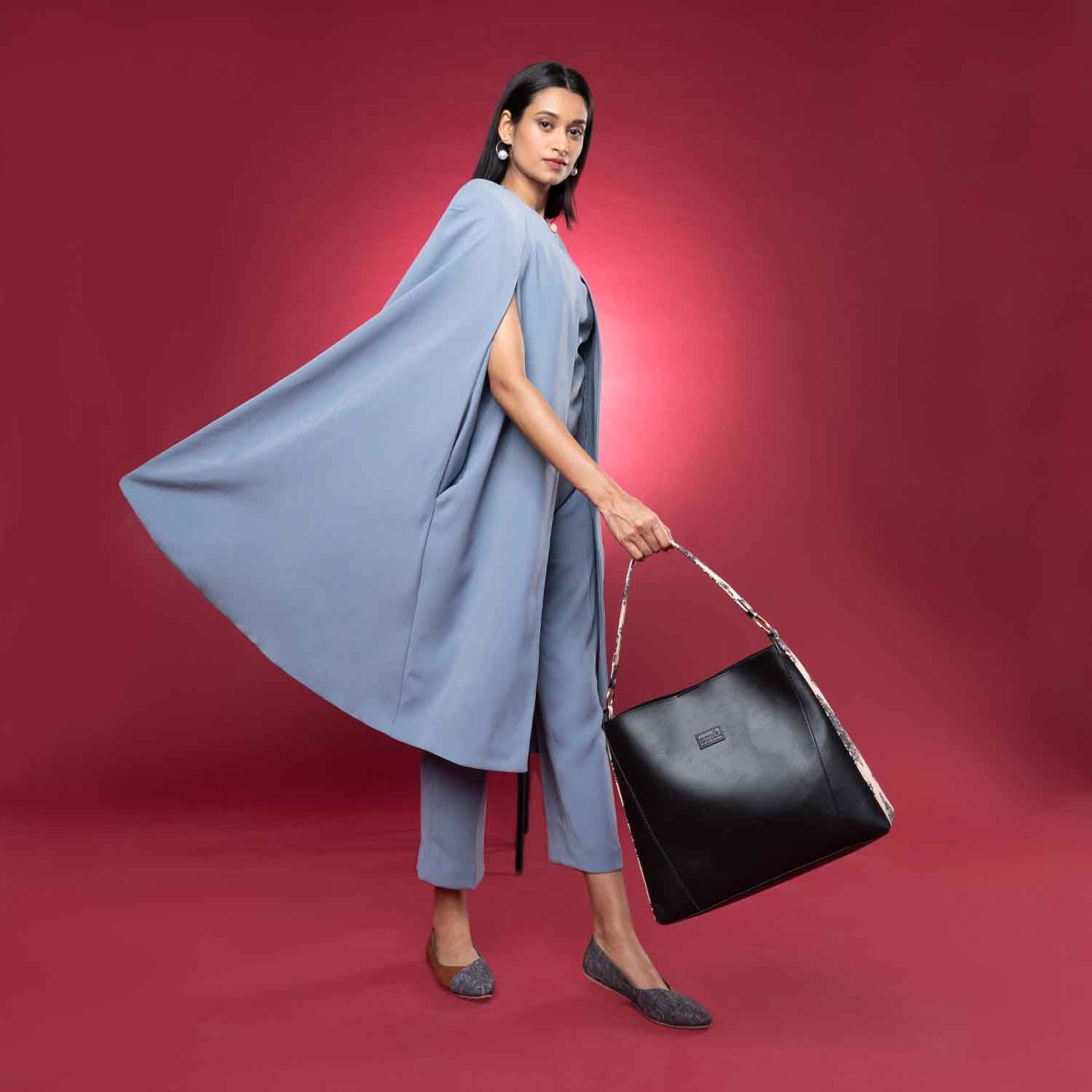 Mughal Motif Classic Open Tote - Image 2