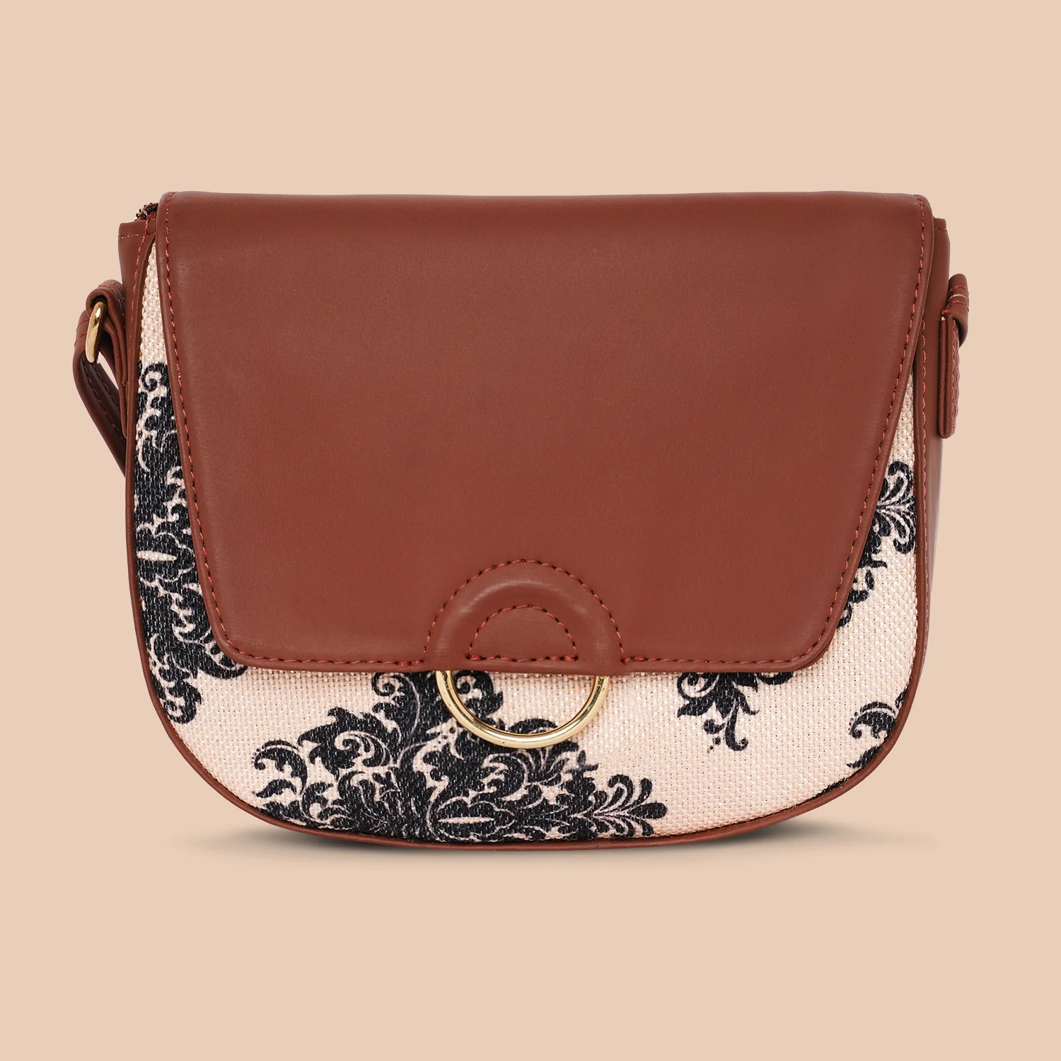 Mughal Motif Classic Sling Bag - Image 2