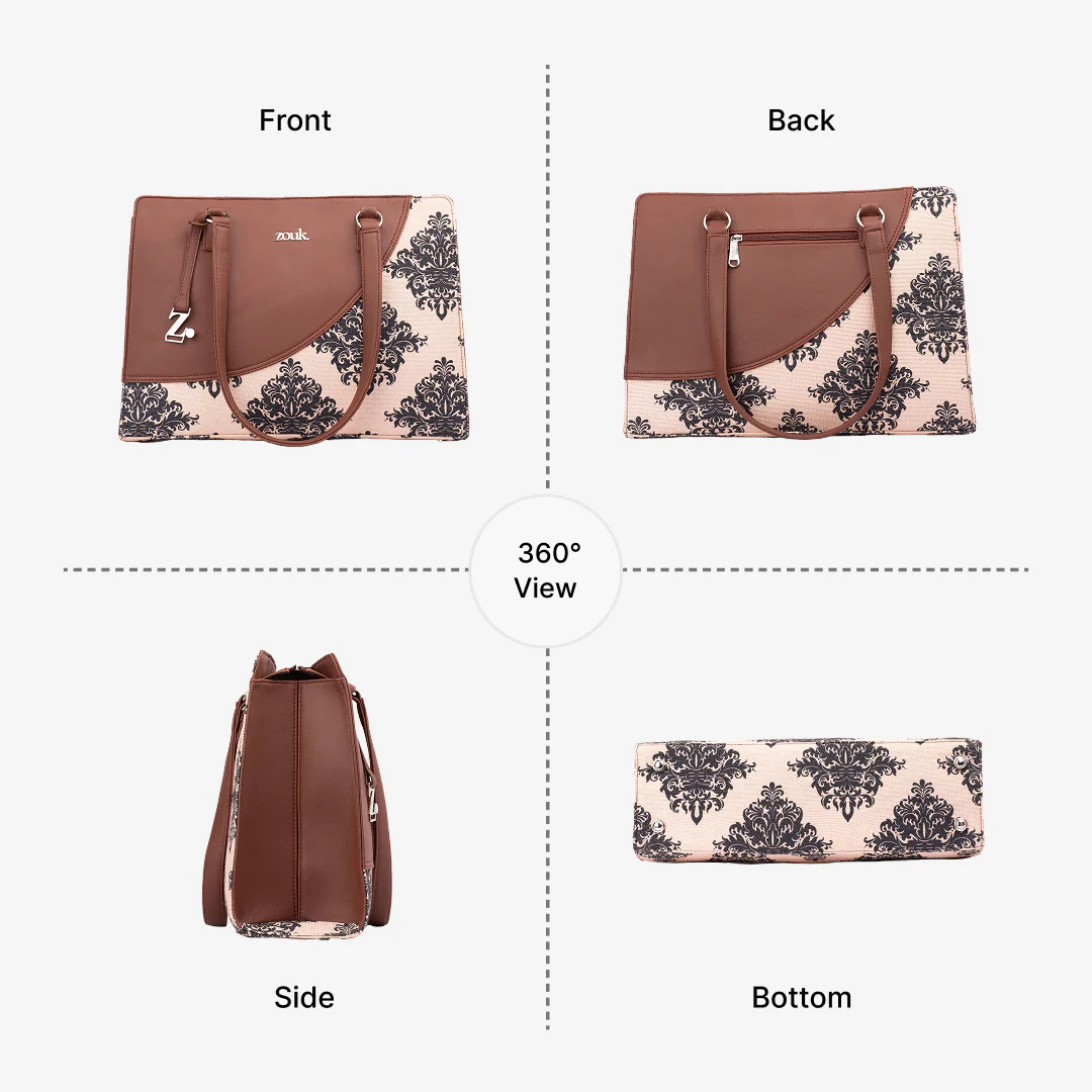 Mughal Motif Office Essential Bag - Image 7