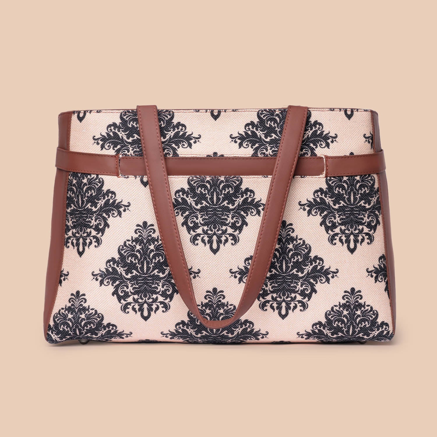 Mughal Motif Statement Office Bag - Image 3