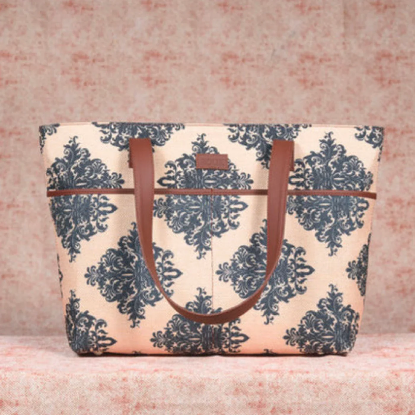 Mughal Motif Tote Bag - Image 2