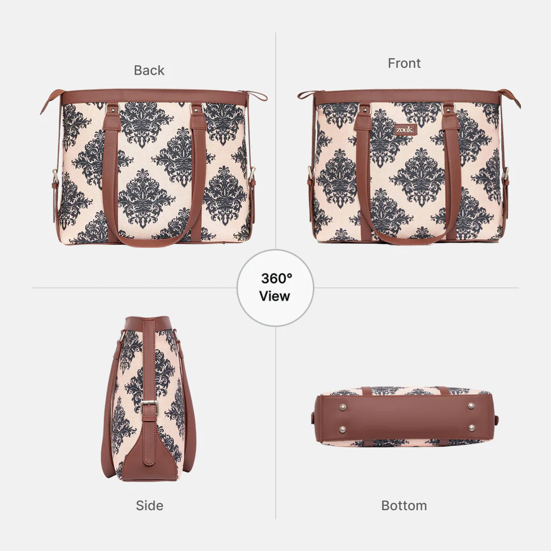 Mughal Motif Women's Office Bag - Image 8