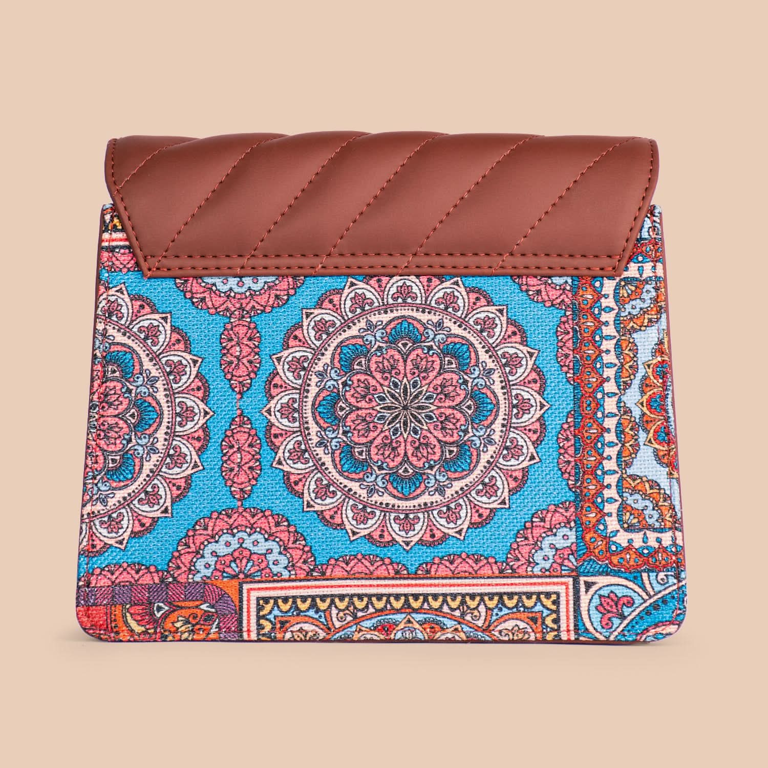 Multicolor Mandala Print Beyond Basic Sling Bag - Image 5