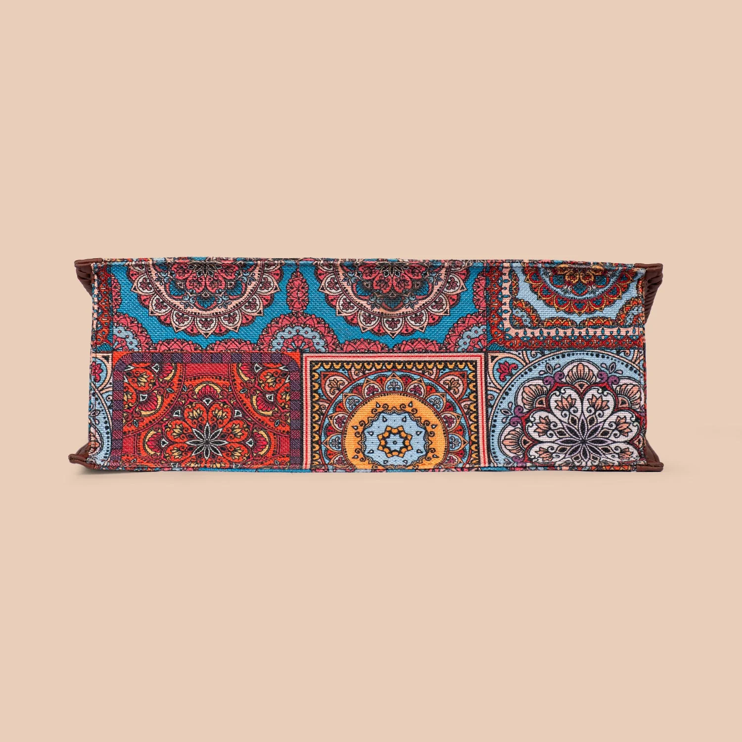 Multicolor Mandala Print Boardroom Office Bag - Image 9