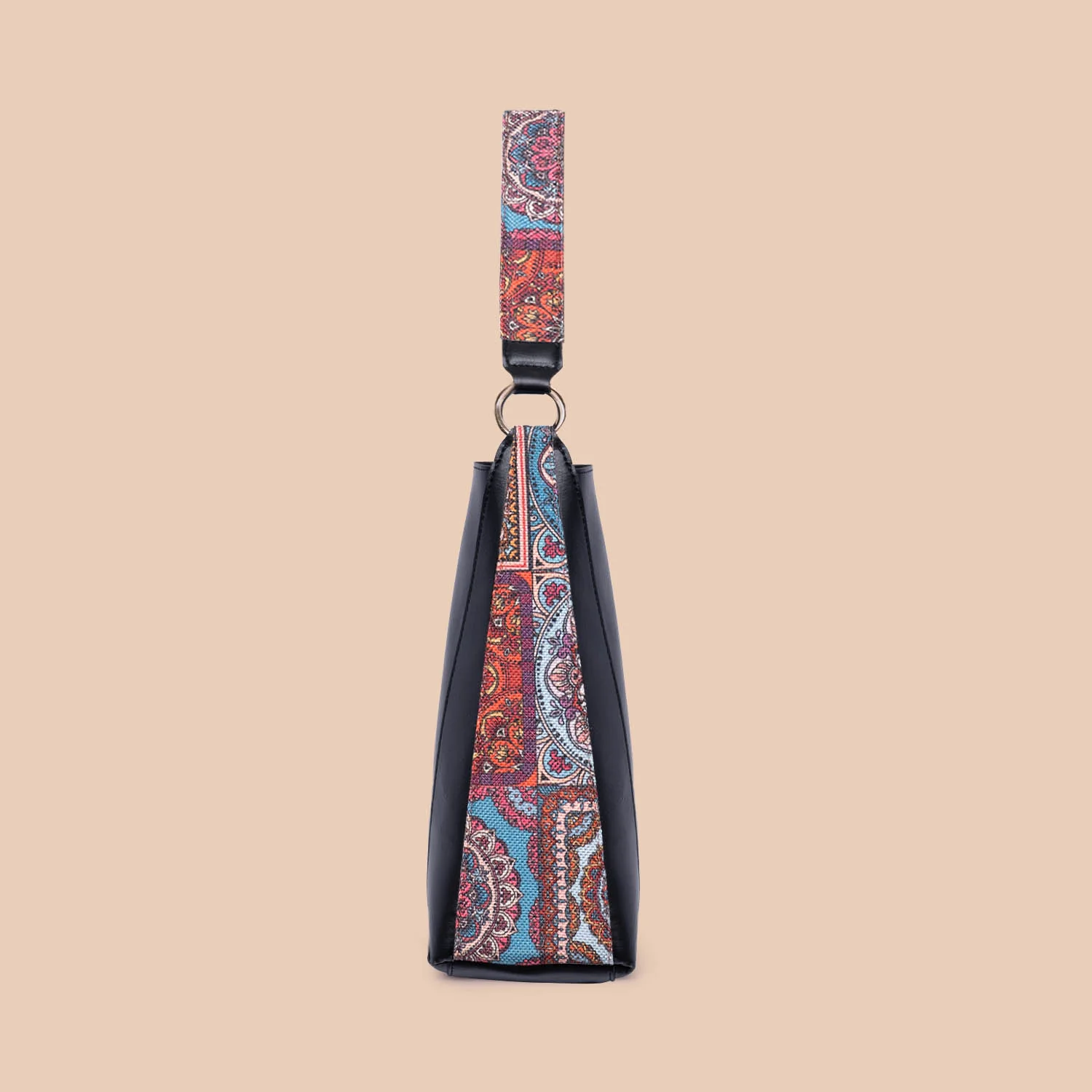 Multicolor Mandala Print Classic Open Tote - Image 11