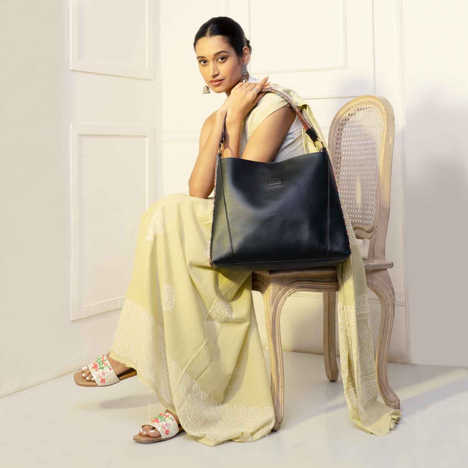 Multicolor Mandala Print Classic Open Tote - Image 2