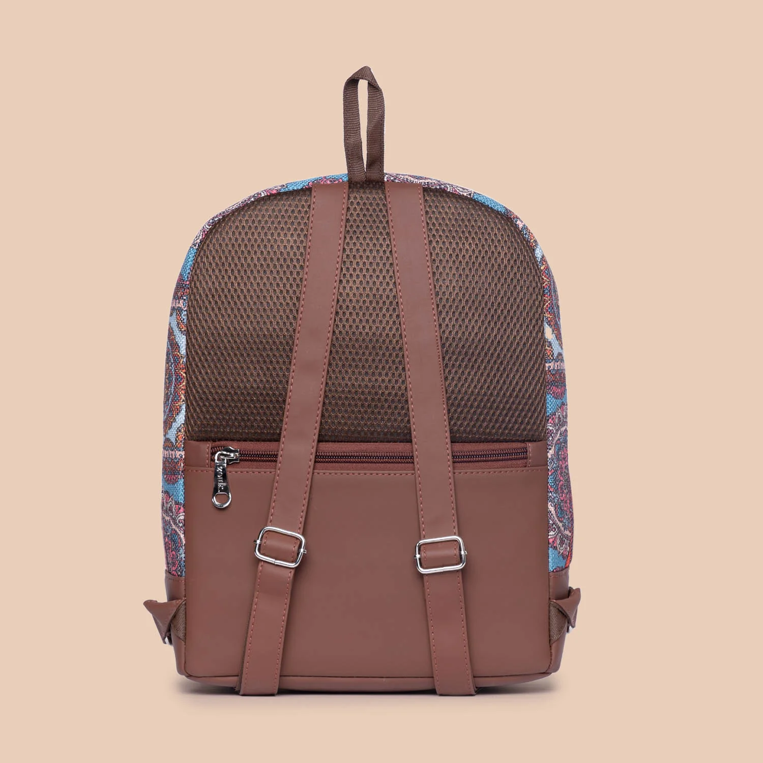 Multicolor Mandala Print Dome Daypack - Image 7