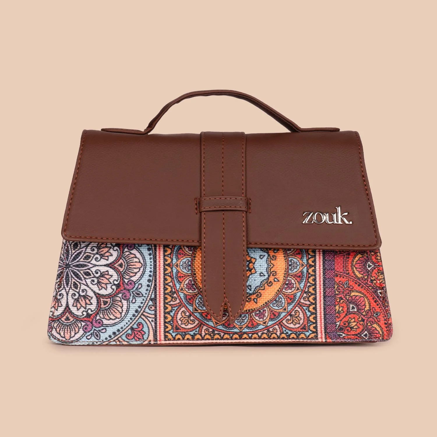 Kriti Sanon - Multicolor Mandala Print Iconic Evening Satchel - Image 2