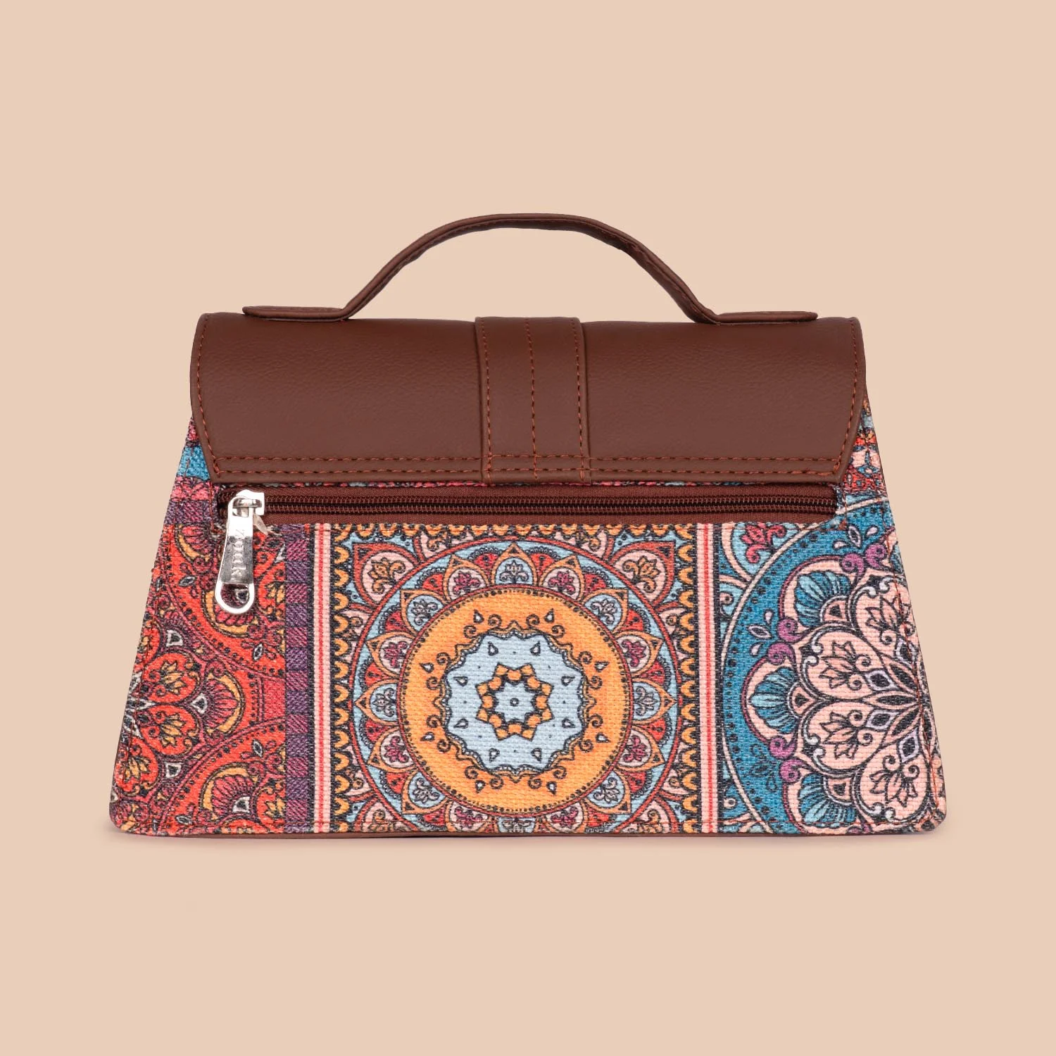 Kriti Sanon - Multicolor Mandala Print Iconic Evening Satchel - Image 3