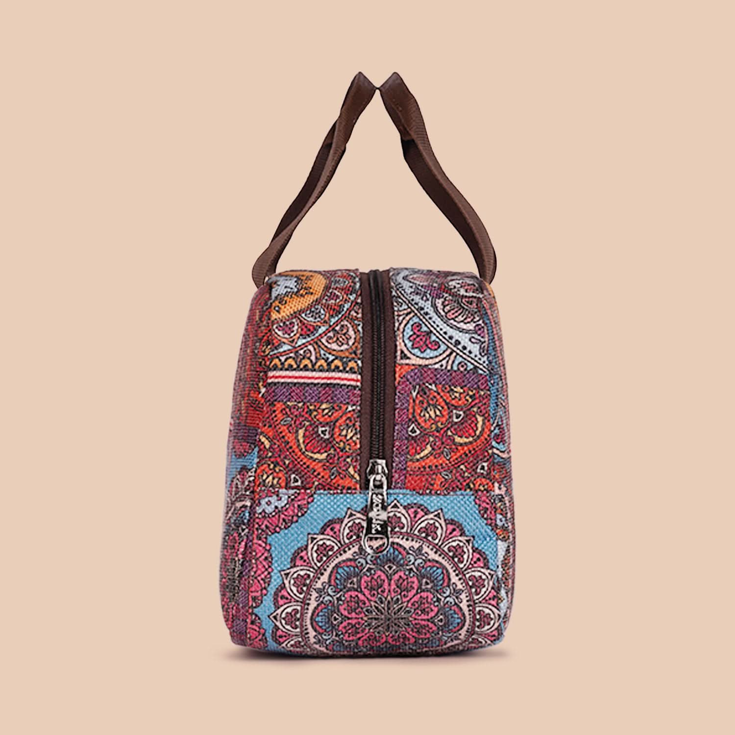 Multicolor Mandala Print - Laptop Bag & Lunch Bag Combo - Image 7