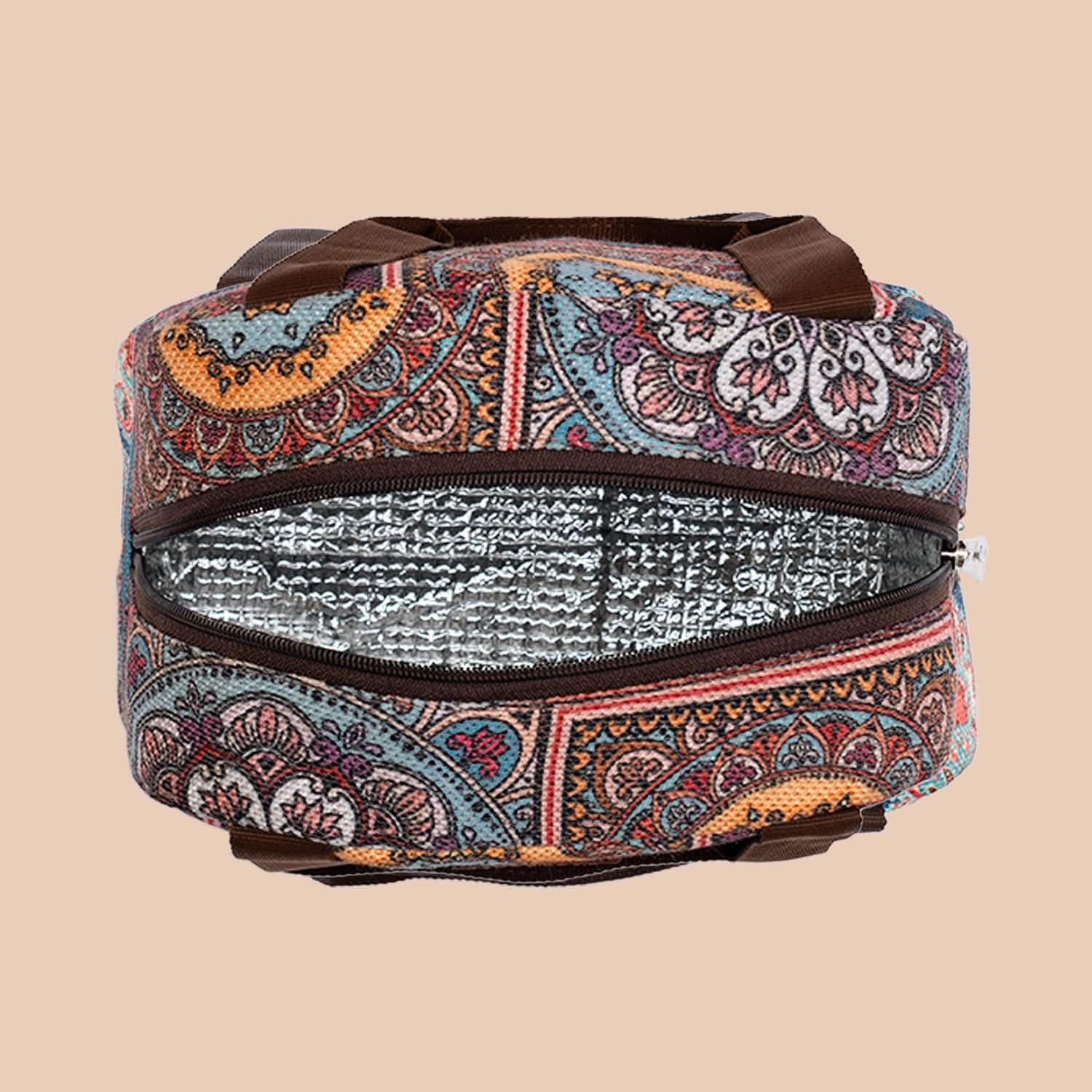 Multicolor Mandala Print - Laptop Bag & Lunch Bag Combo - Image 8