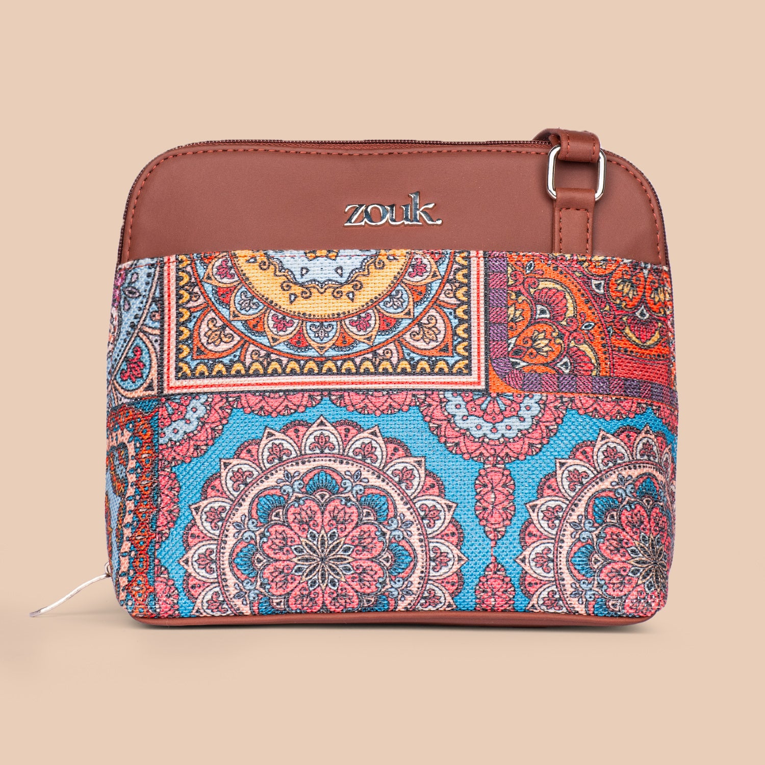 Multicolor Mandala Print OOO Sling Bag - Image 2