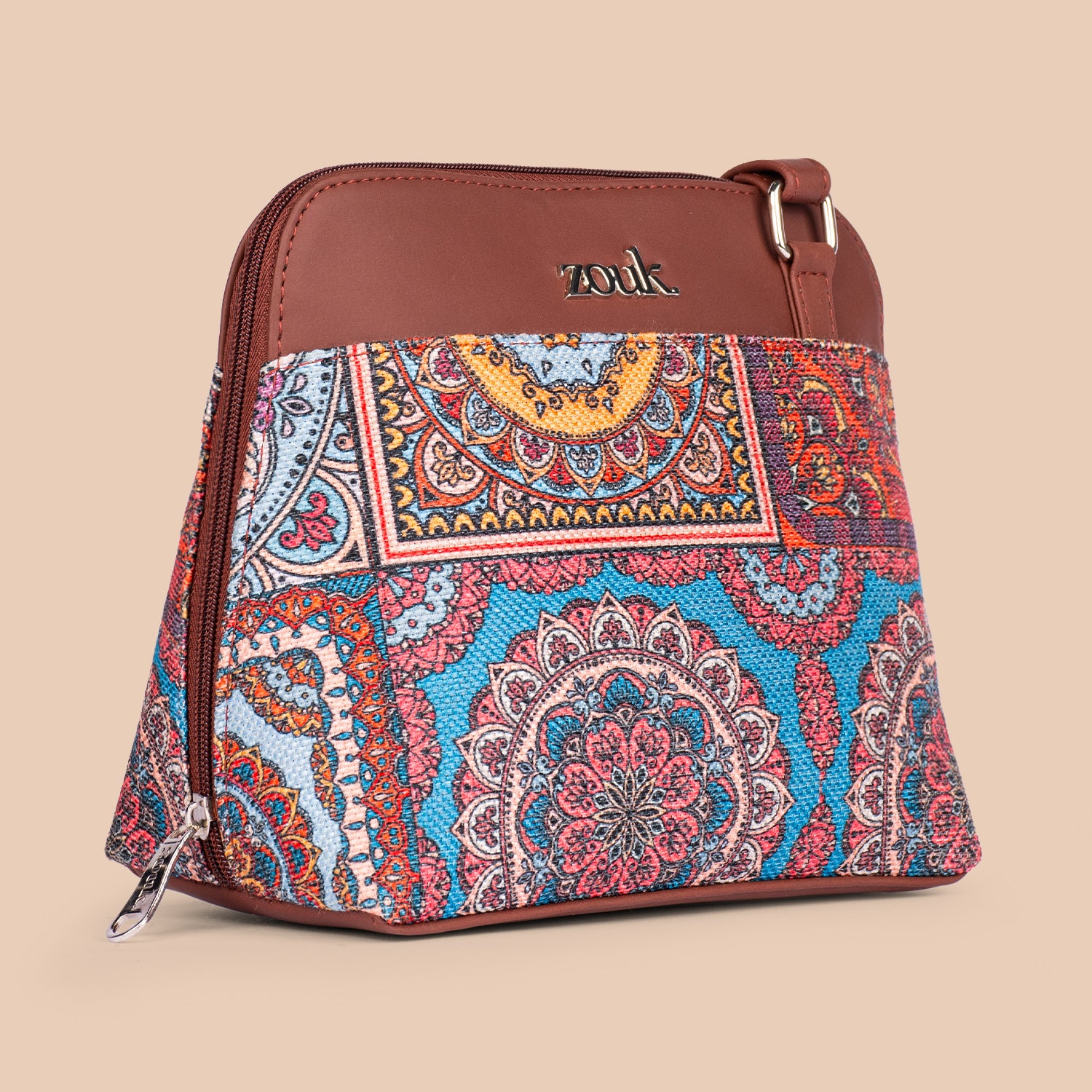 Multicolor Mandala Print OOO Sling Bag - Image 3