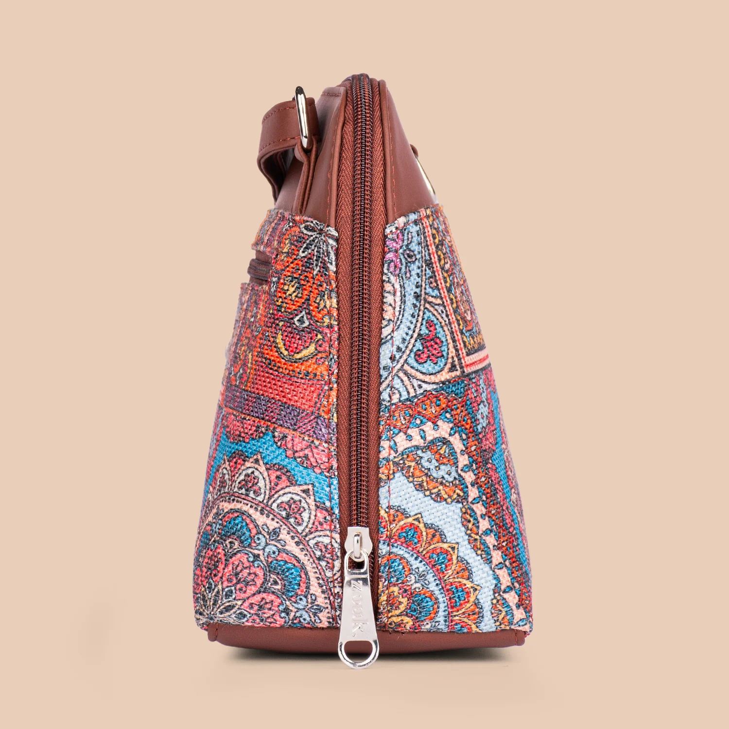 Multicolor Mandala Print OOO Sling Bag - Image 7