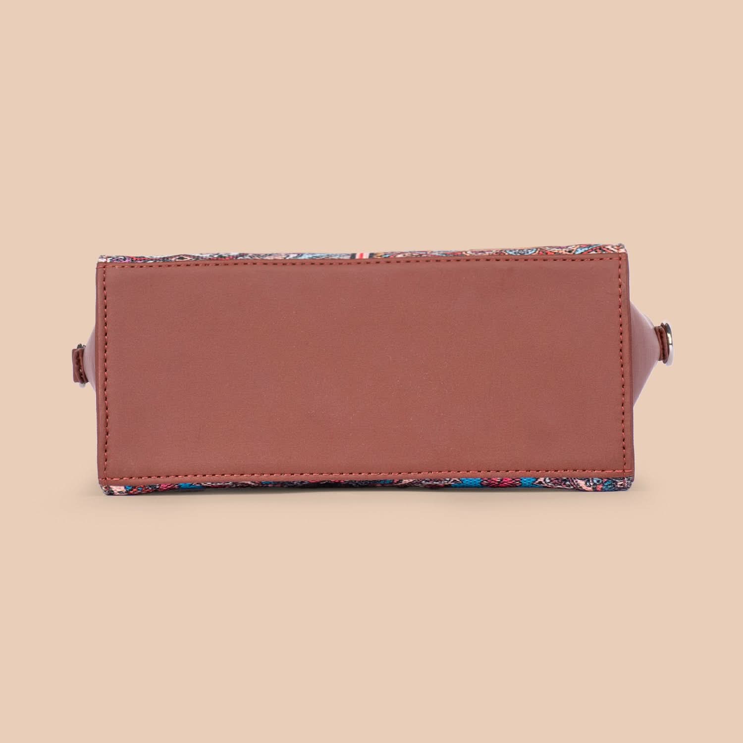 Multicolor Mandala Print Statement Sling Bag - Image 6