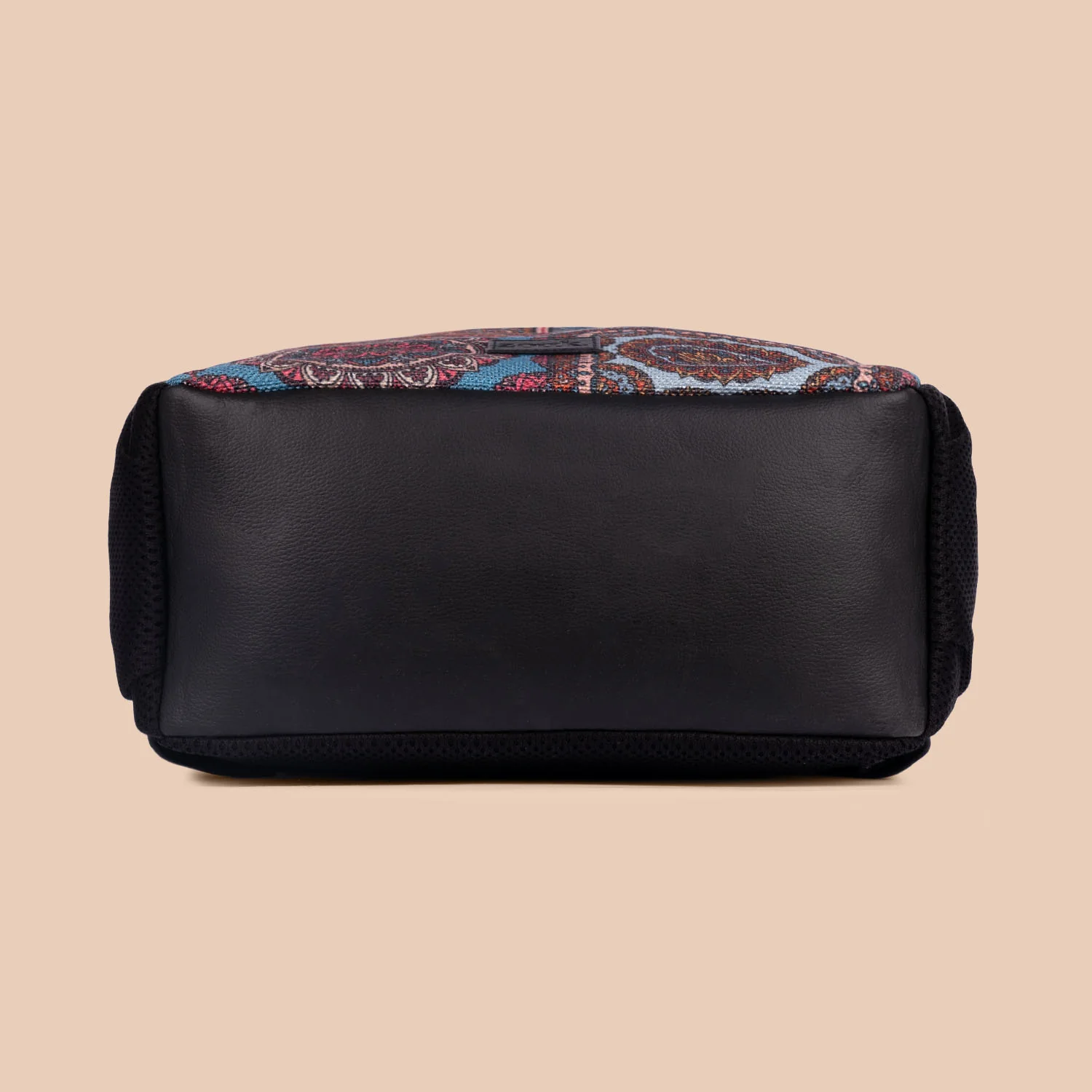 Multicolor Mandala Print Statement Backpack - Image 9