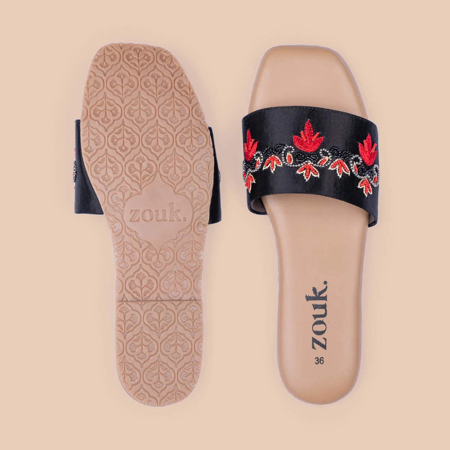 Munnar Ornate Casual Flats - Image 2