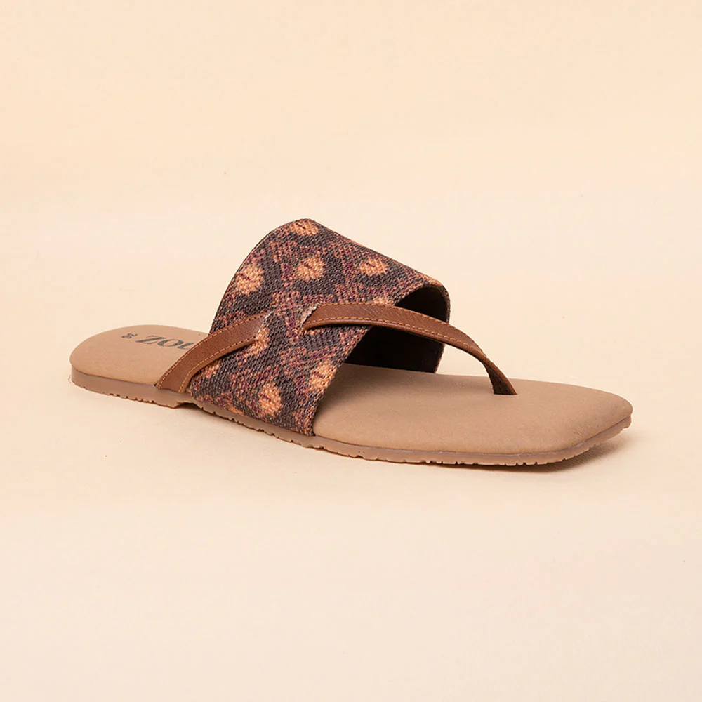 Mysore Garden Side Toe Flats - Image 7