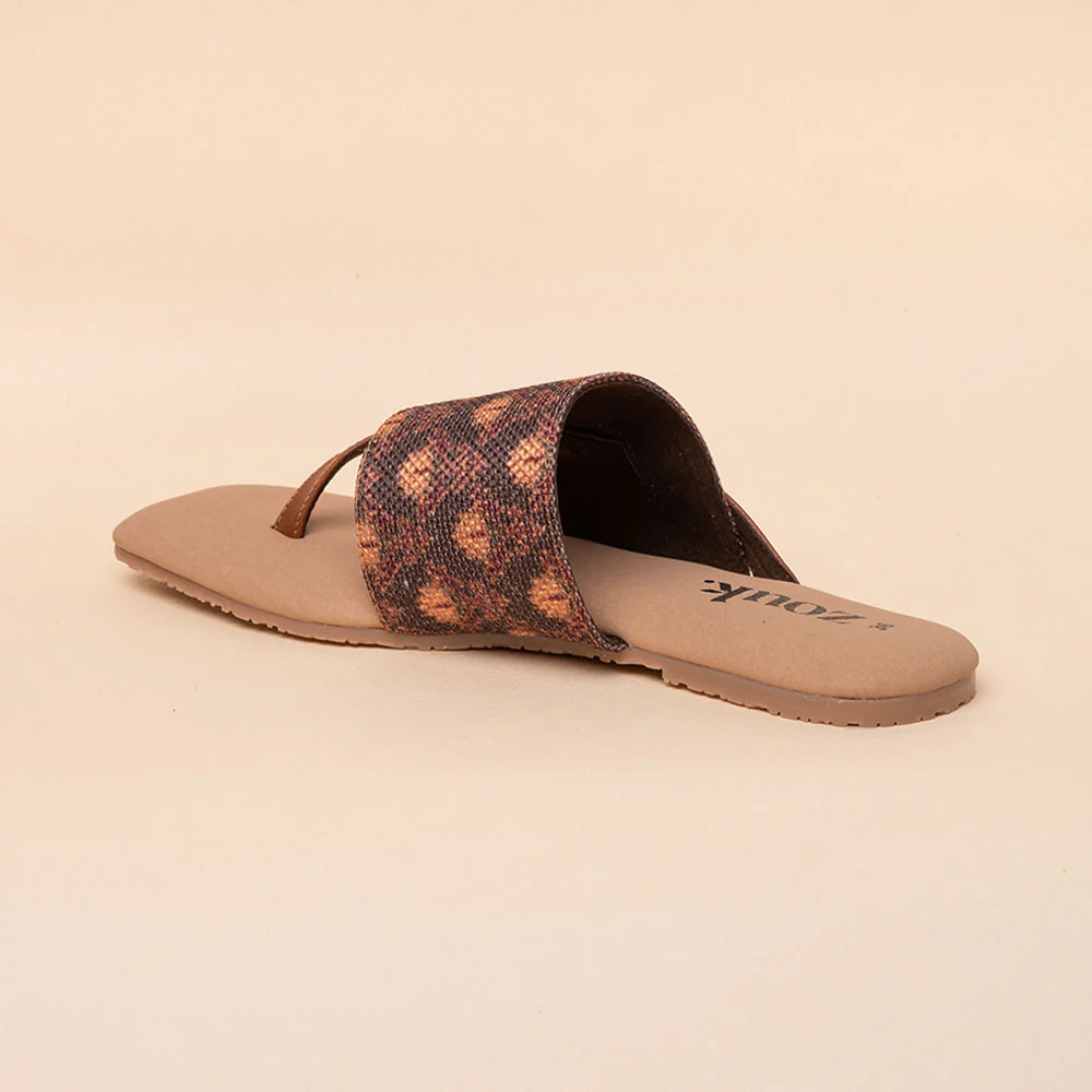 Mysore Garden Side Toe Flats - Image 8