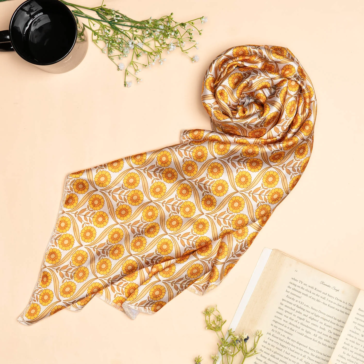 Mysore Lattice Square Scarves - Image 2
