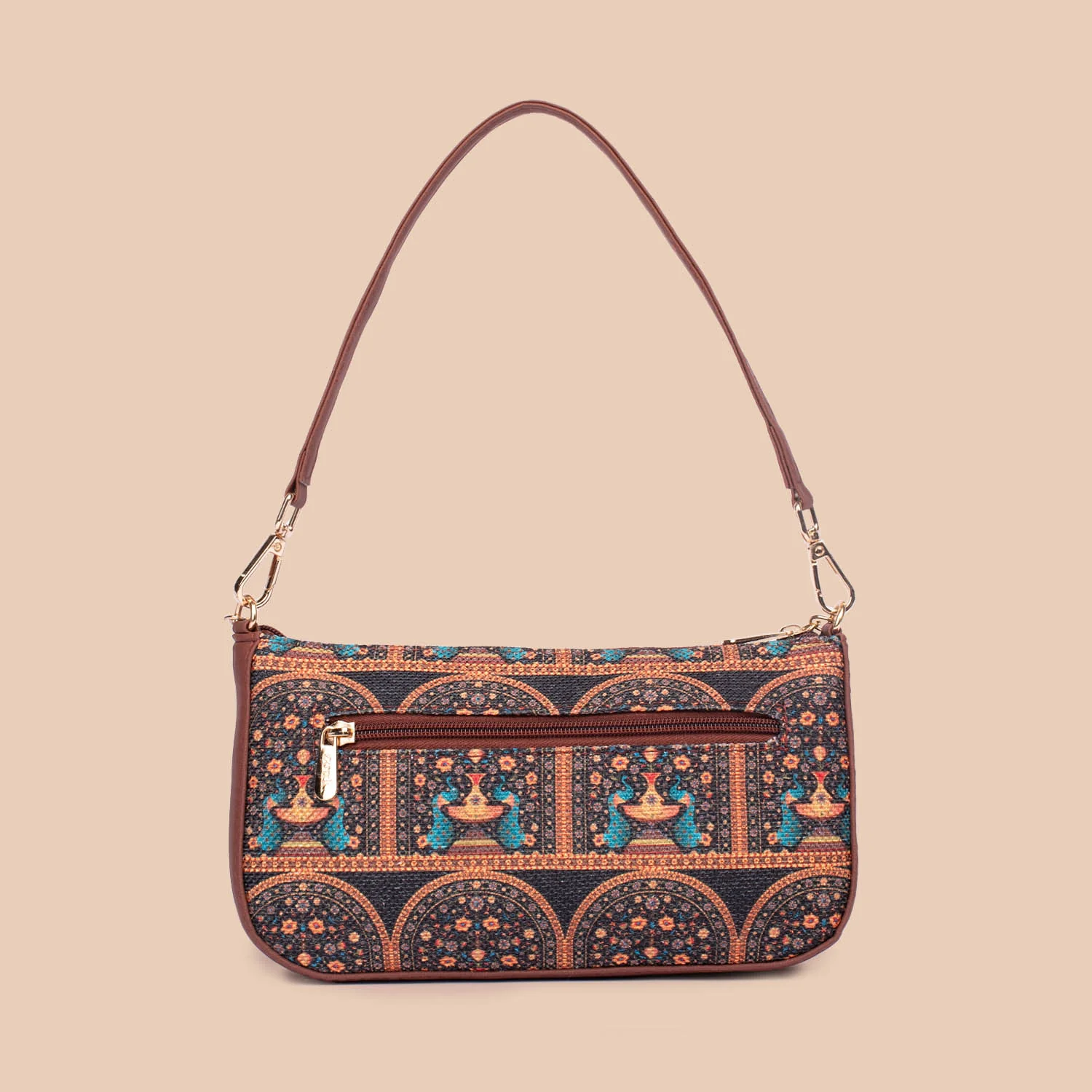 Royal Indian Peacock Motif Baguette - Image 6