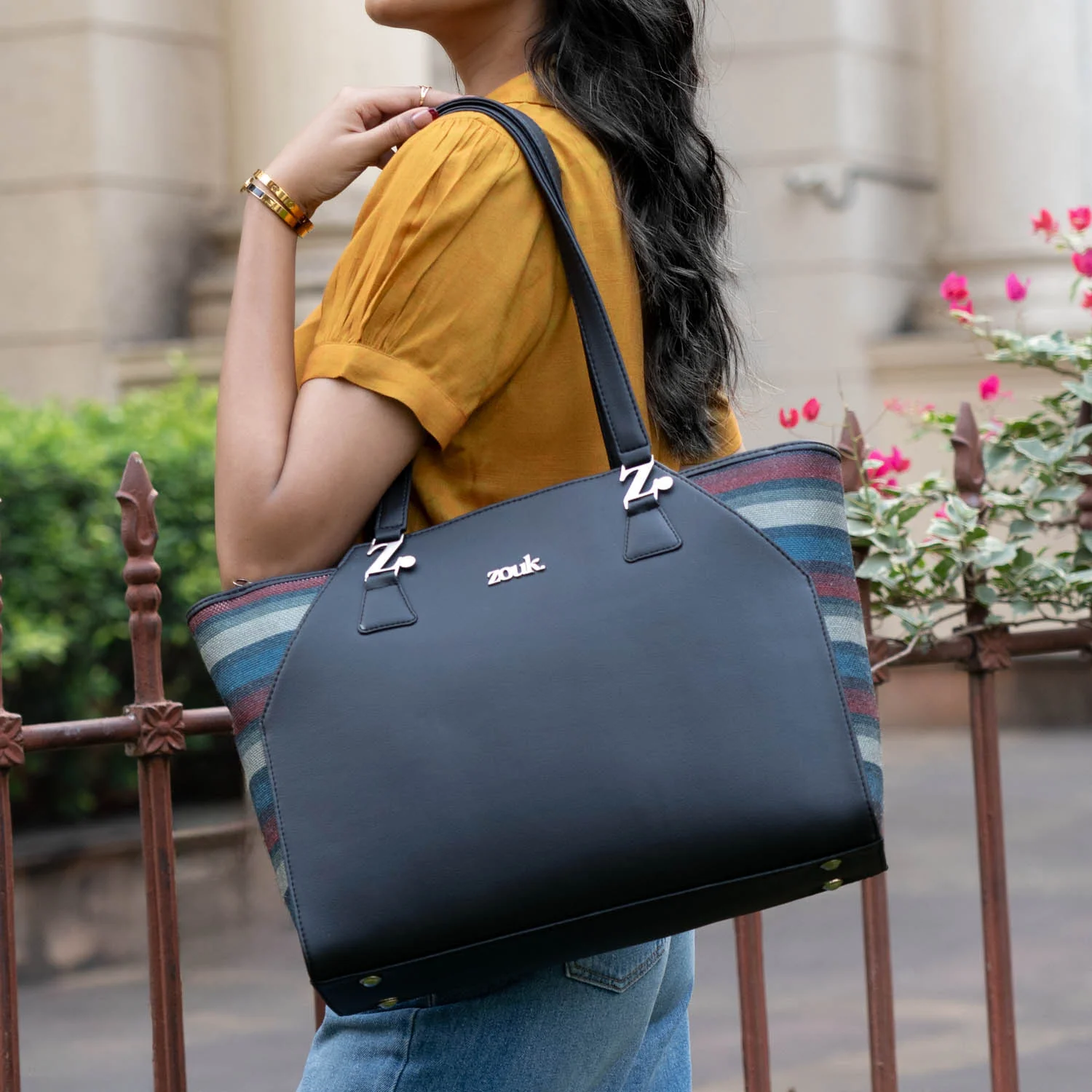 Mysore Mosaic Classic Business Bag - Image 3