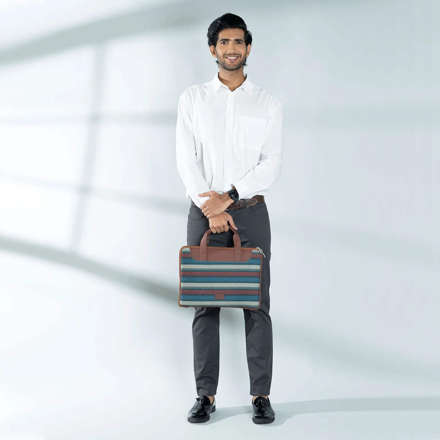 Mysore Mosaic L-Zippered Laptop Sleeve - Image 3