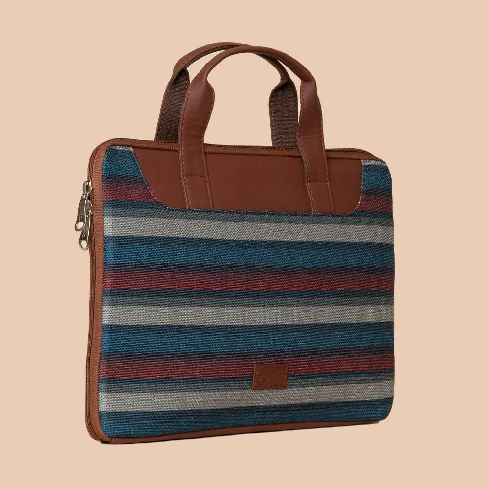 Mysore Mosaic L-Zippered Laptop Sleeve - Image 6
