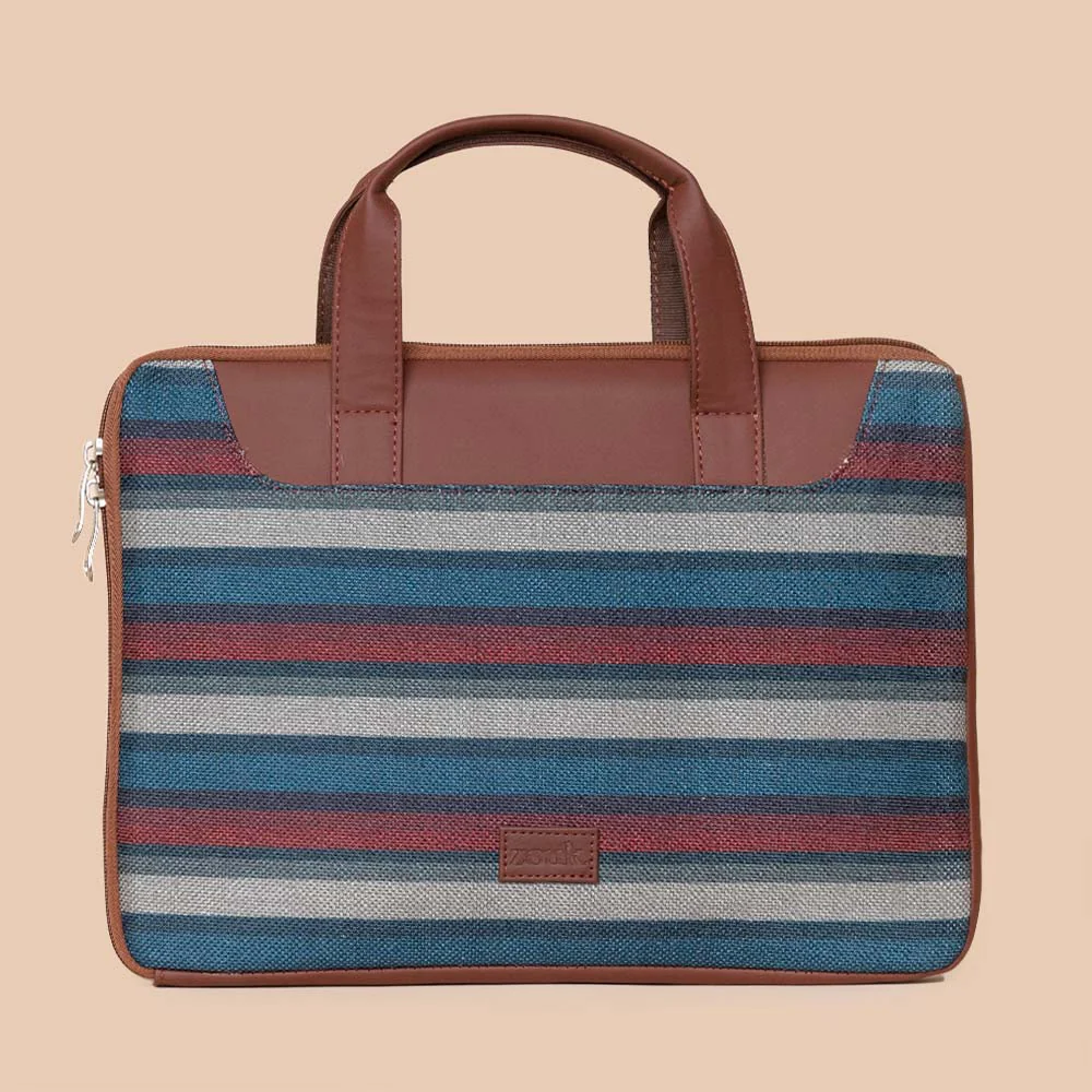Mysore Mosaic L-Zippered Laptop Sleeve - Image 8