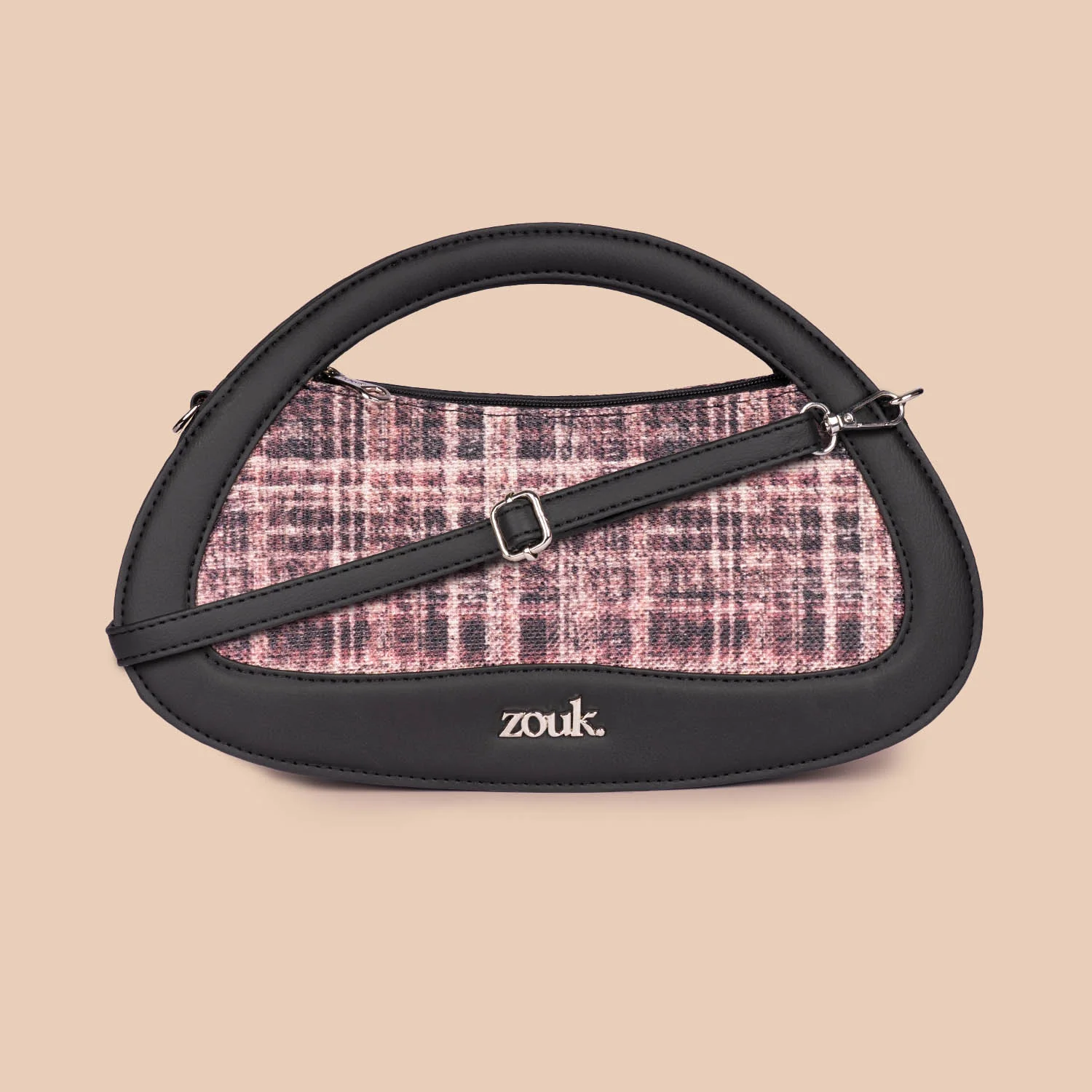 Nadia Sling Bag - Cashmere Noir (Pink) - Image 2