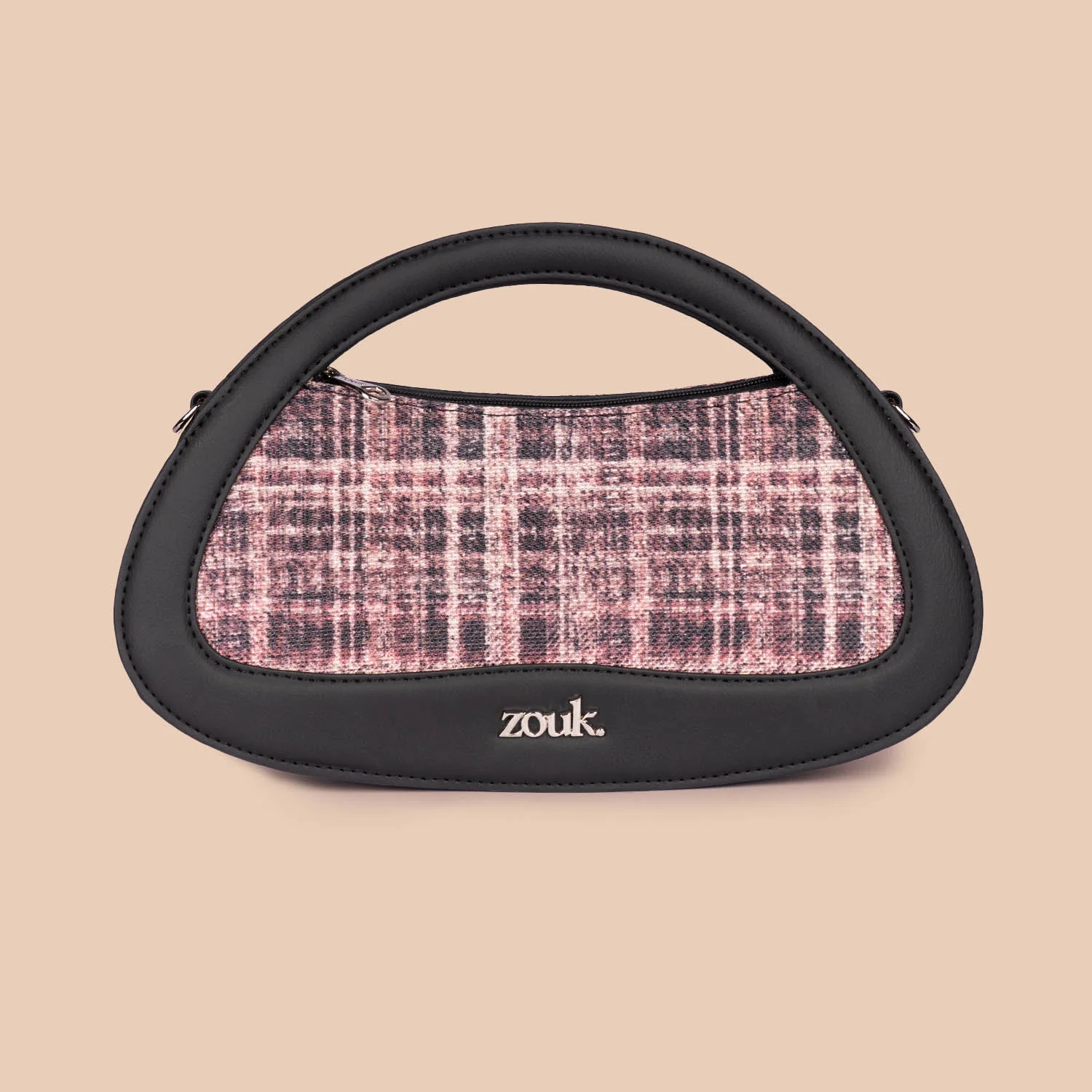 Nadia Sling Bag - Cashmere Noir (Pink) - Image 4