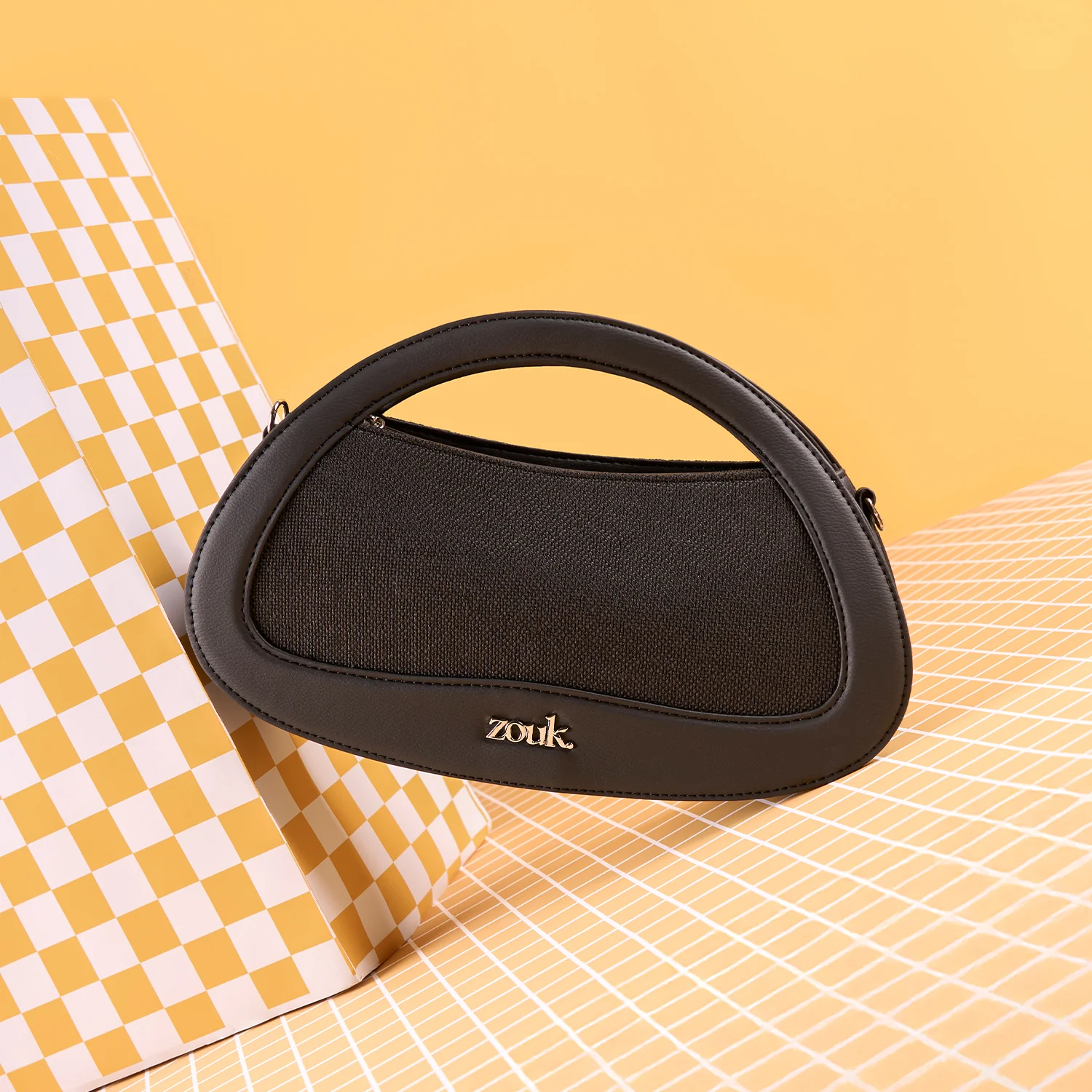 Nadia Sling Bag - Jet Black