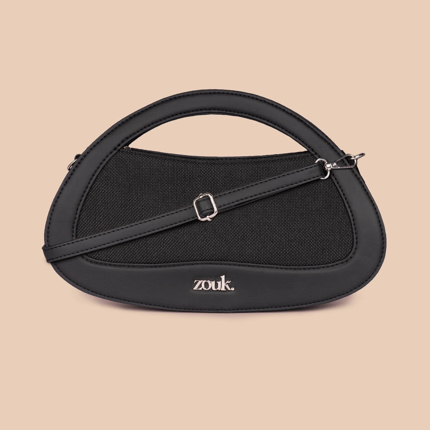 Nadia Sling Bag - Jet Black - Image 2
