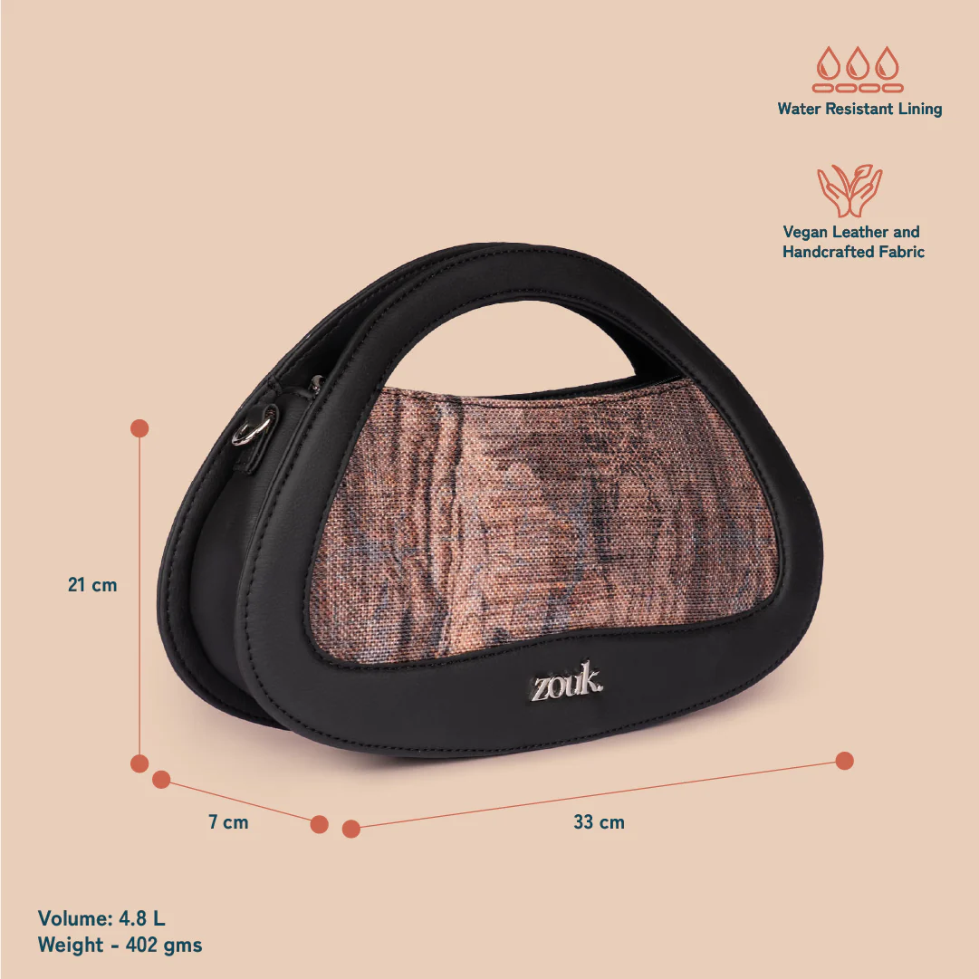 Nadia Sling Bag - Ladakh Impasto - Image 5