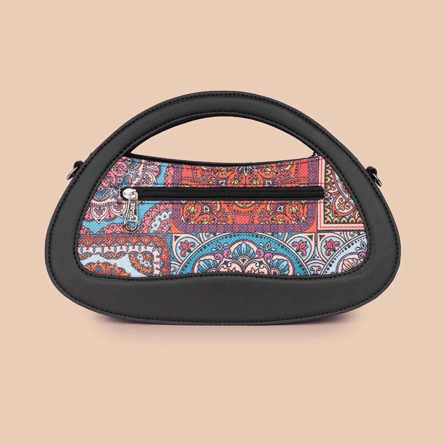 Nadia Sling Bag - Multicolor Mandala Print - Image 4