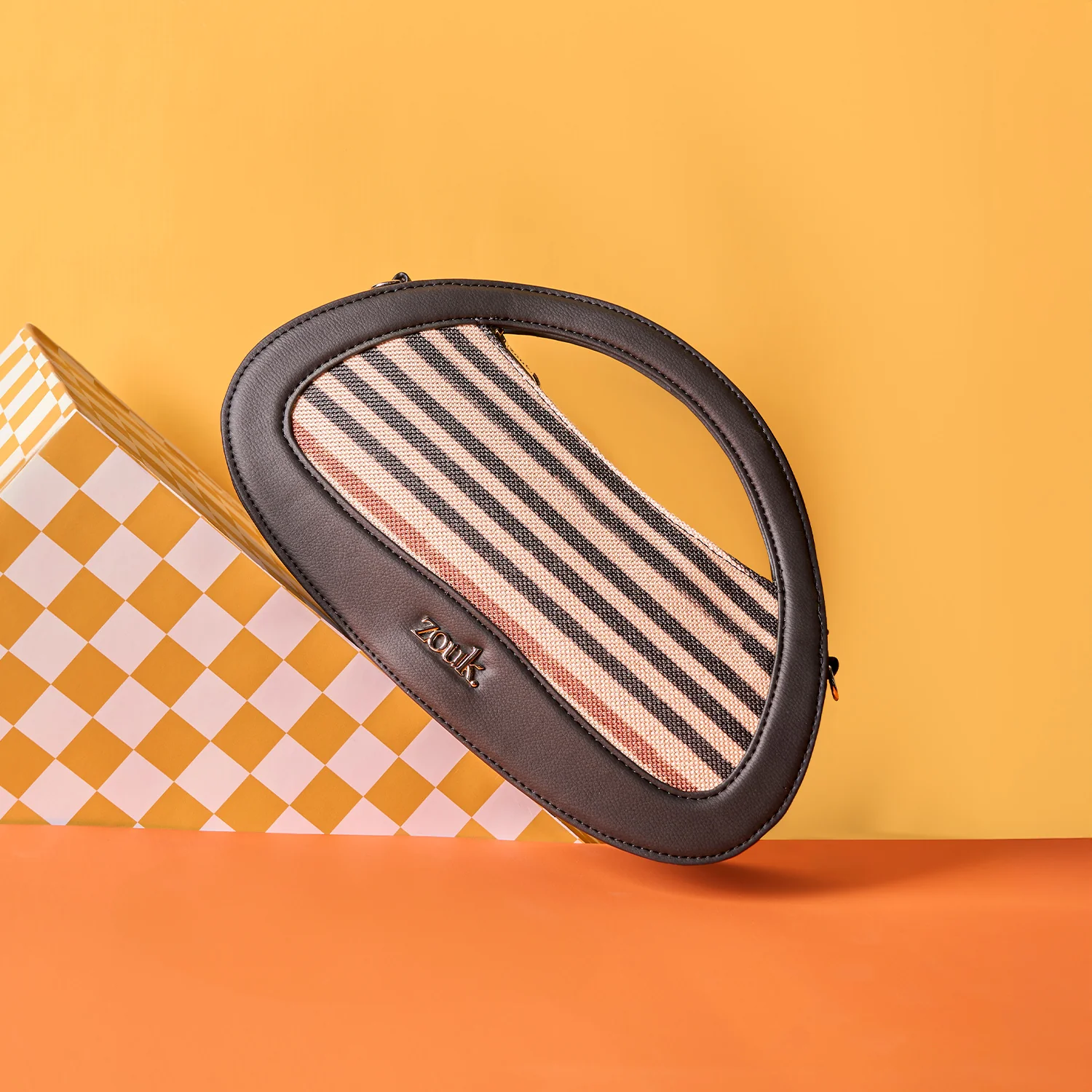 Nadia Sling Bag - Qutub Stripes - Image 2
