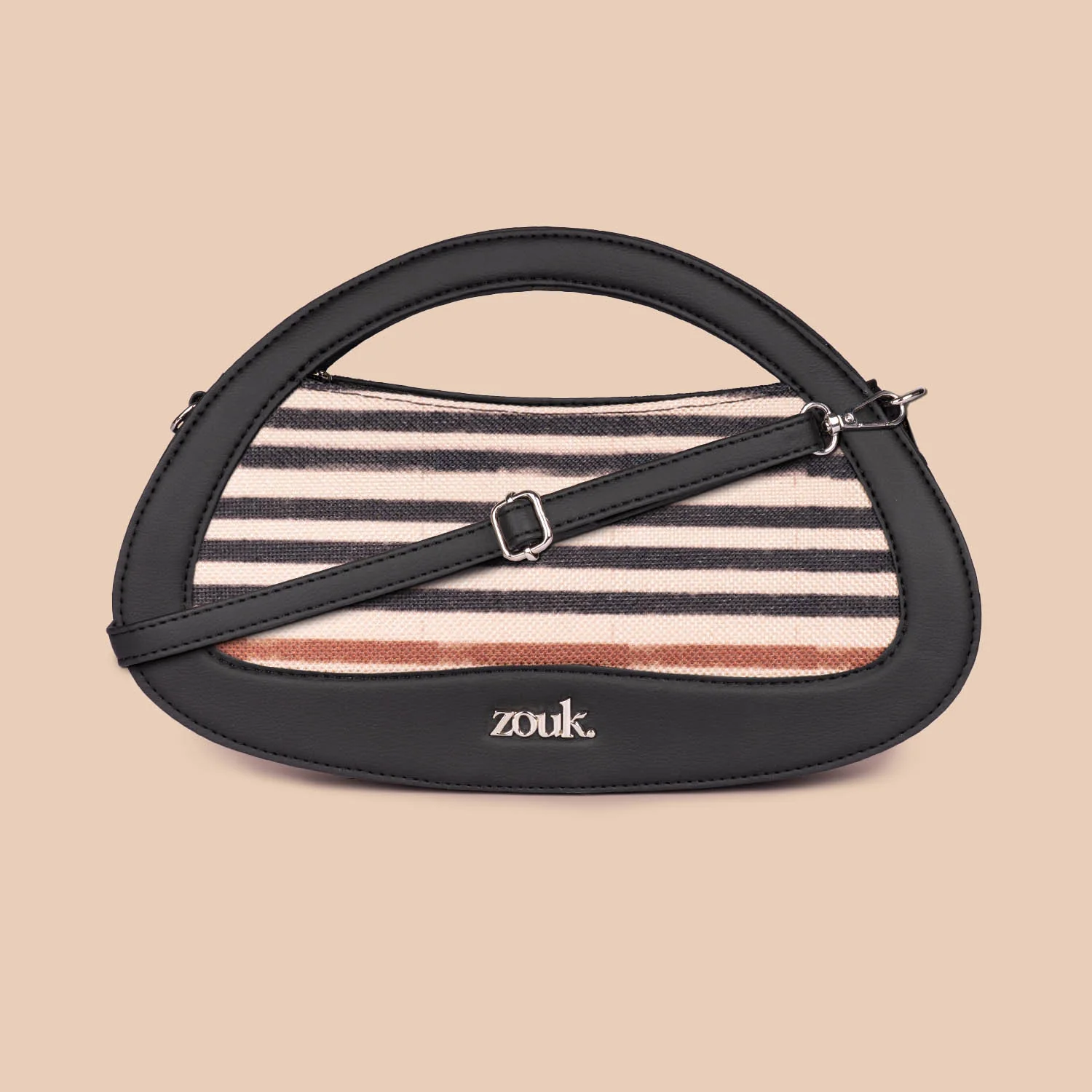Nadia Sling Bag - Qutub Stripes - Image 4