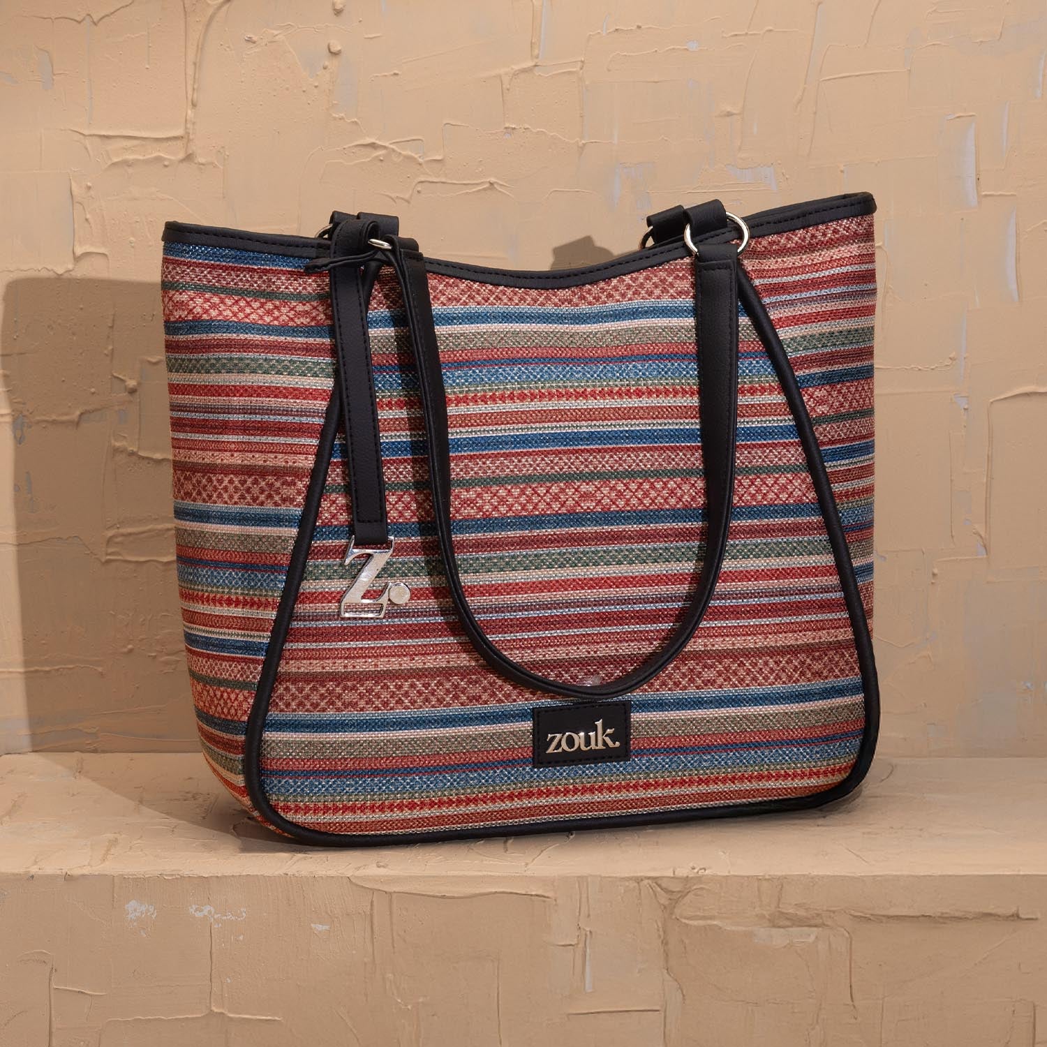 Rhea Kapoor Naisha Tote Bag - Assam Tapestry