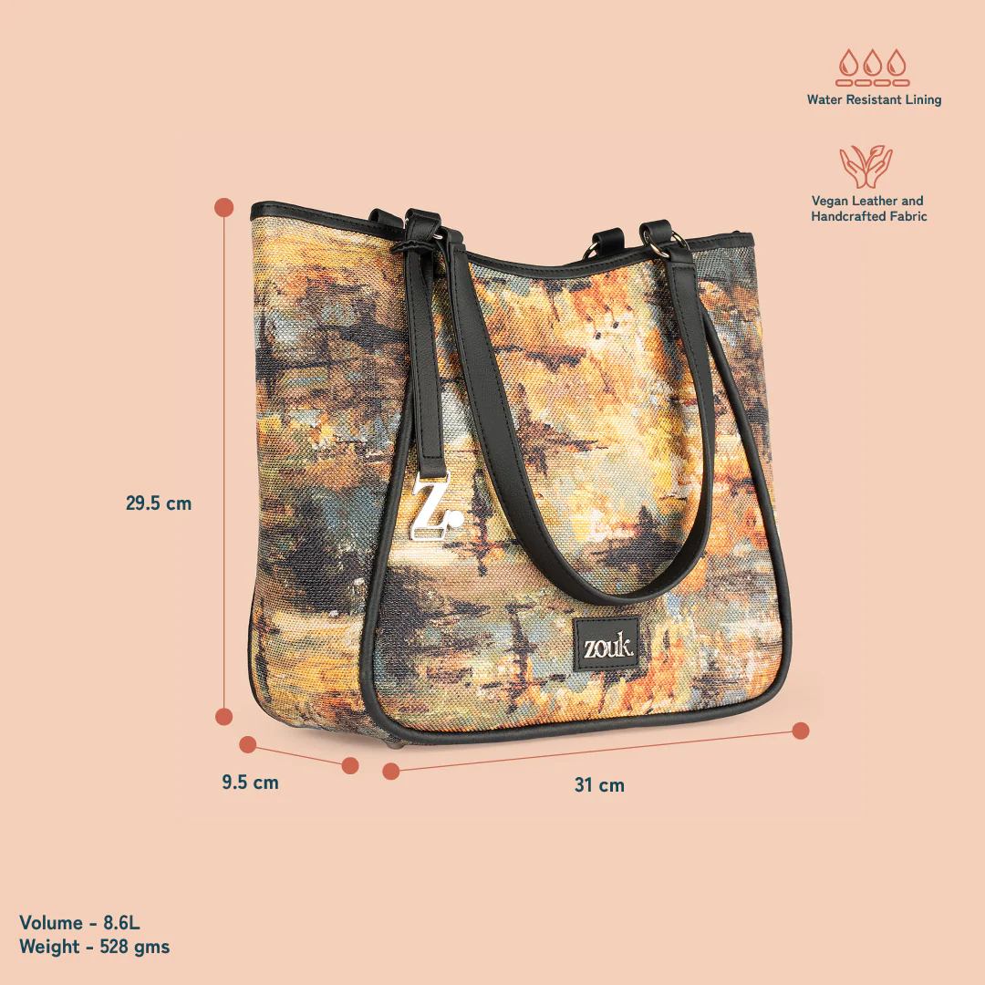 Rhea Kapoor Naisha Tote Bag - Bombay Tapestry - Image 6