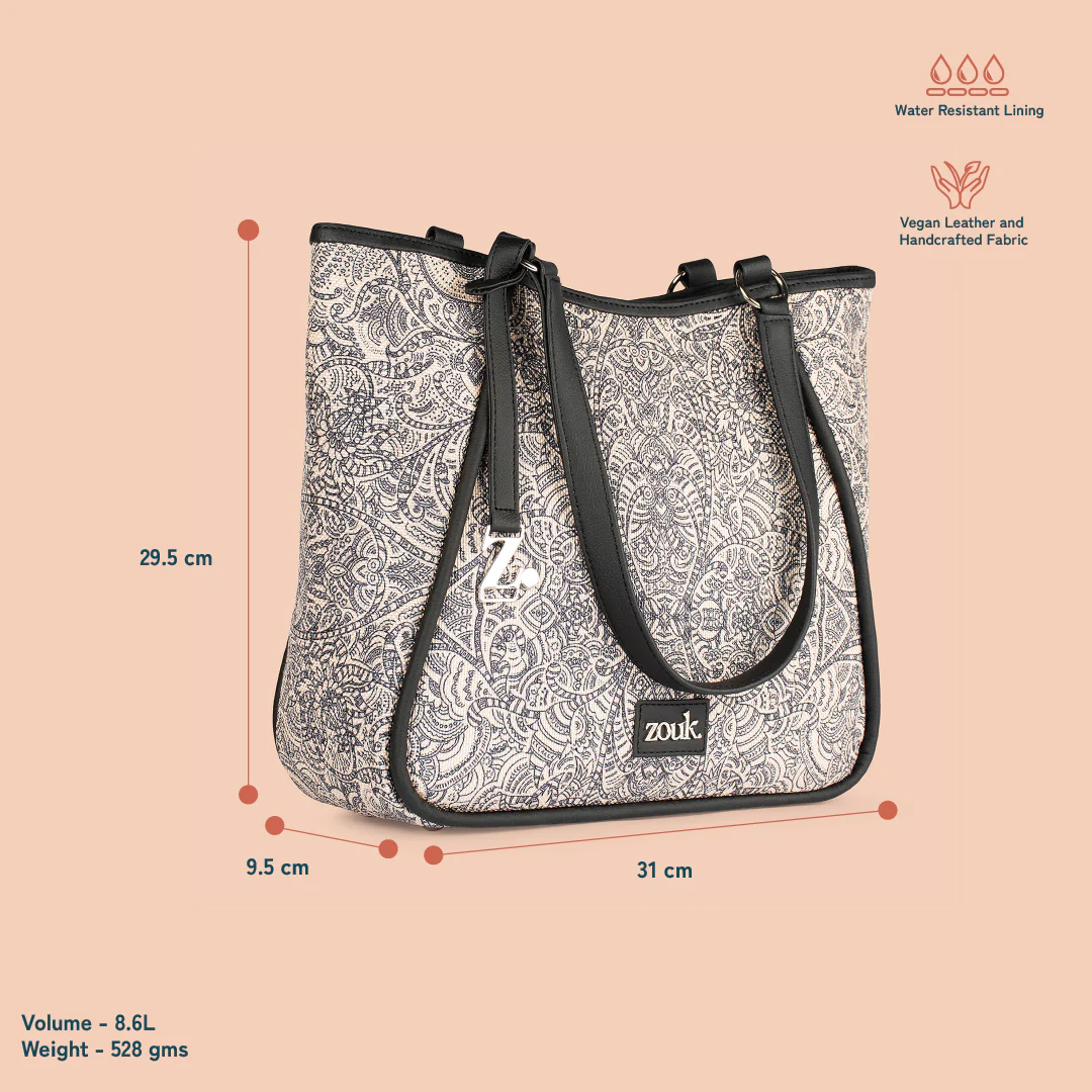 Rhea Kapoor Naisha Tote Bag - Colaba Shirin - Image 4