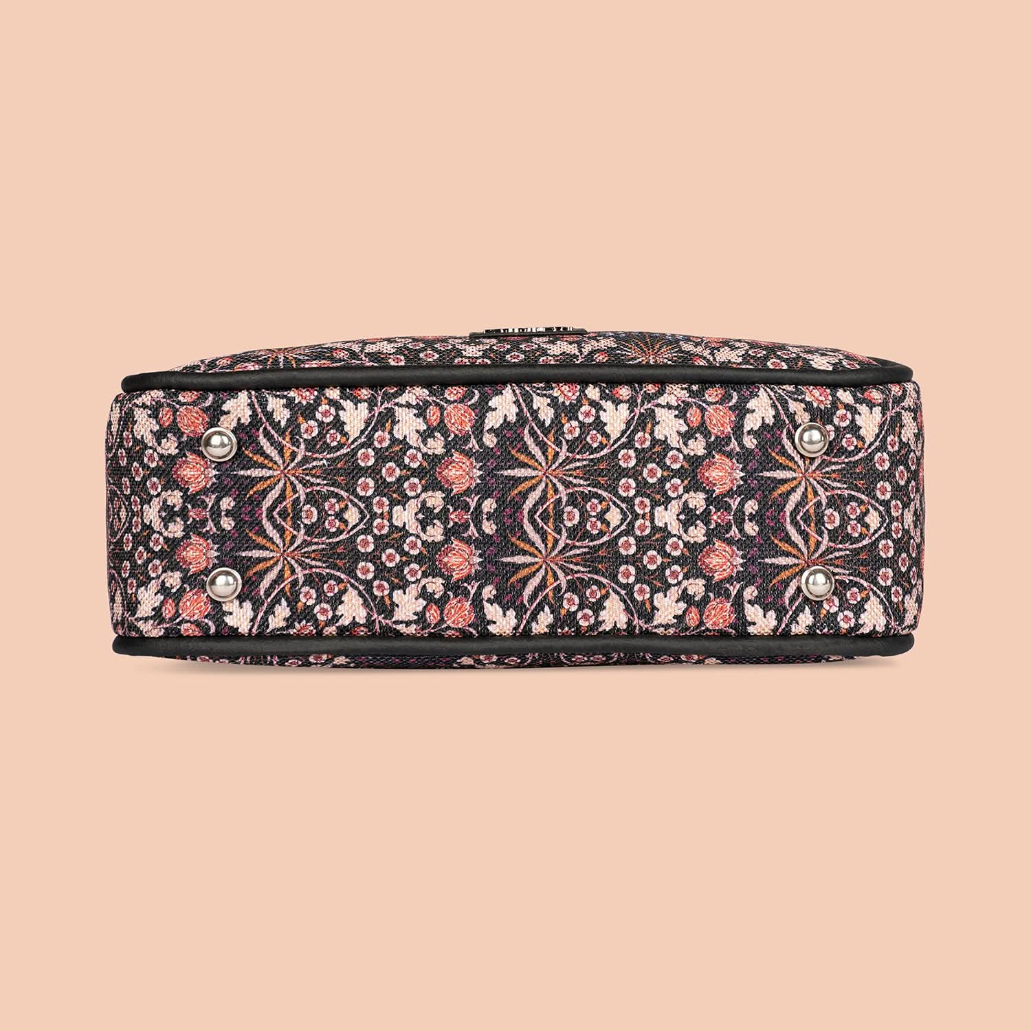 Rhea Kapoor Naisha Tote Bag - Kashmir Blooms - Image 9