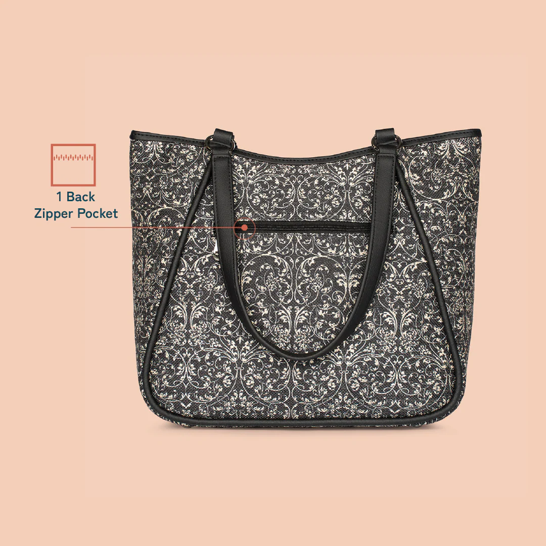 Rhea Kapoor Naisha Tote Bag - Lattice Lace - Image 3