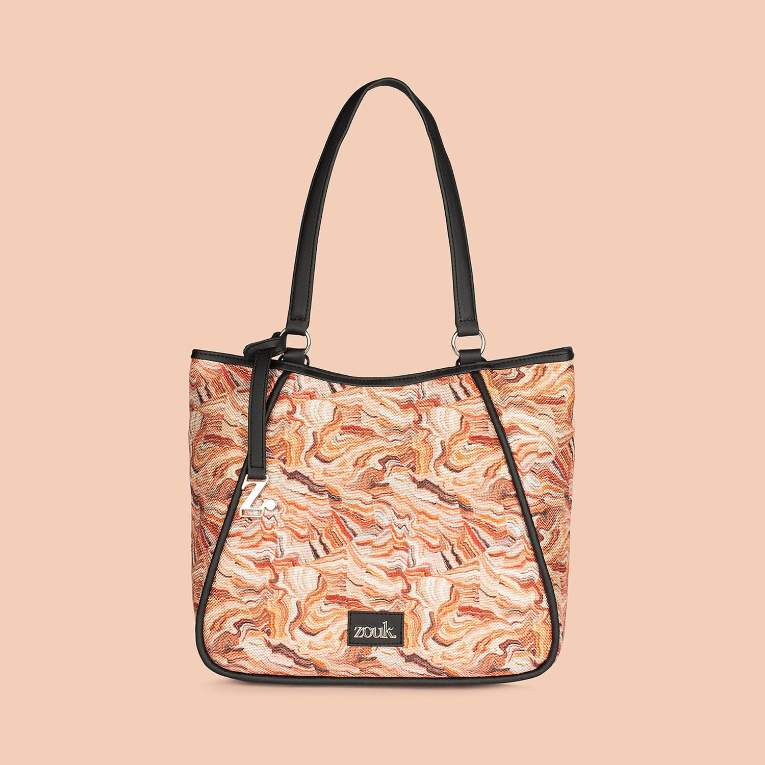 Rhea Kapoor Naisha Tote Bag - Nicobar Coral - Image 3