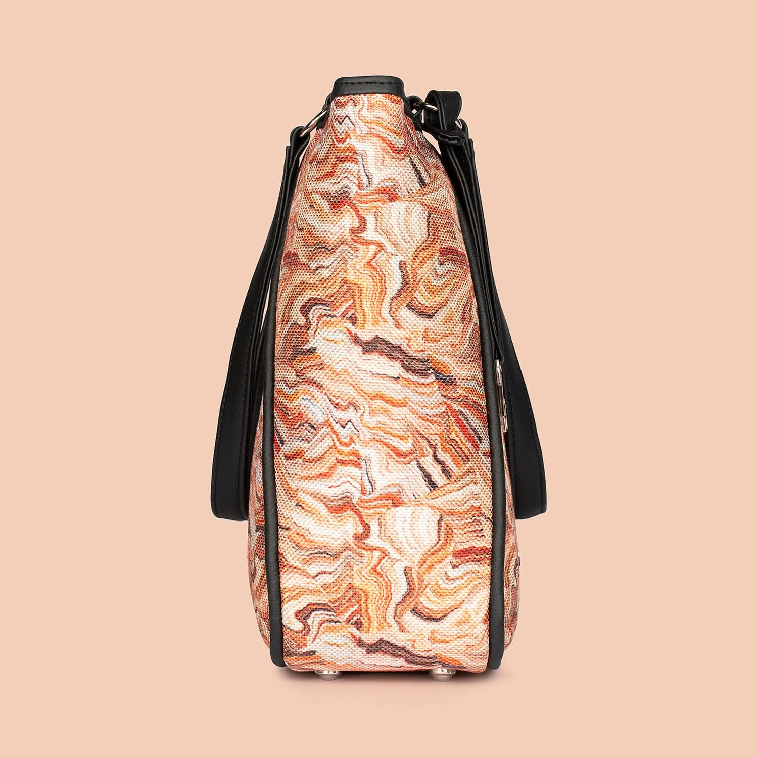 Rhea Kapoor Naisha Tote Bag - Nicobar Coral - Image 8