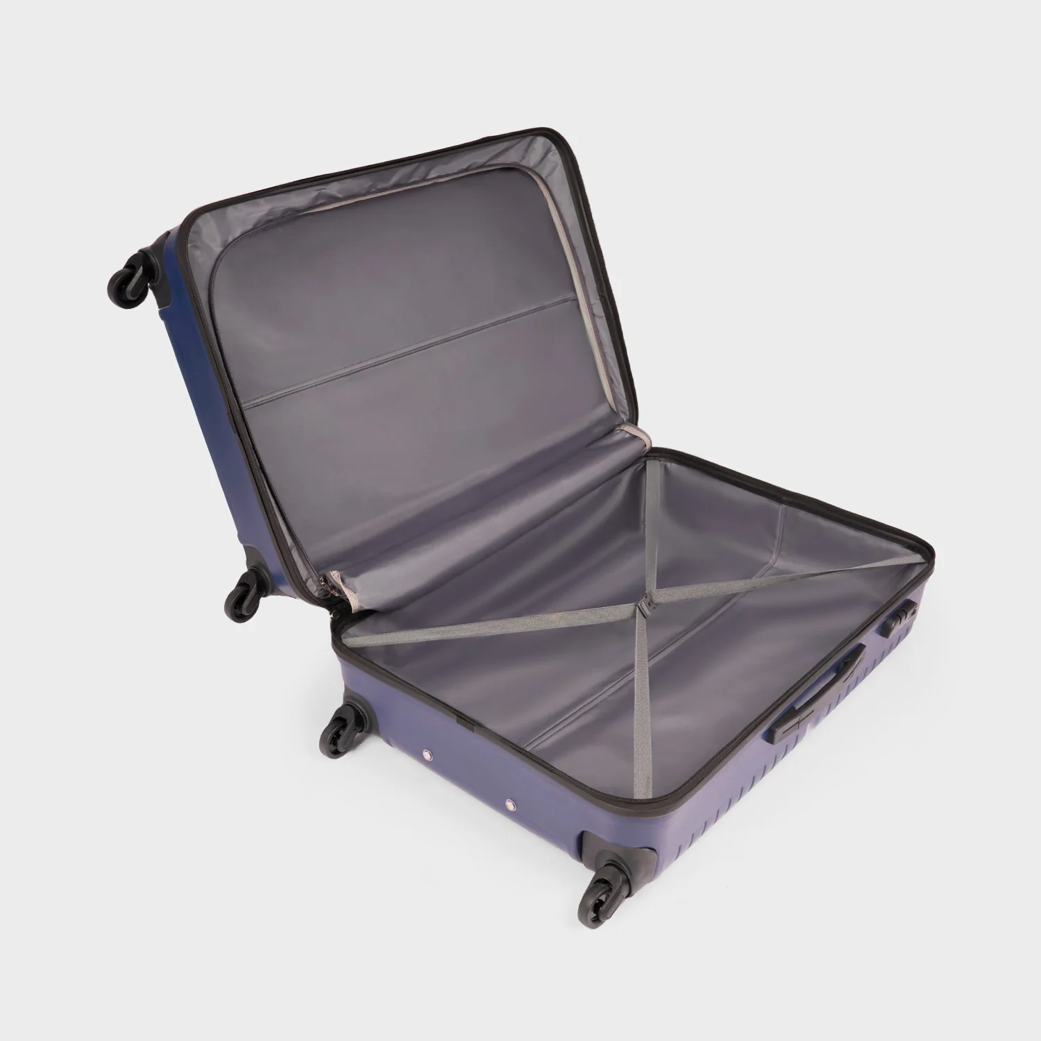 Navy Zoya Trolley Bag Combo Set of 3 (Cabin & Medium & Large) - Image 10