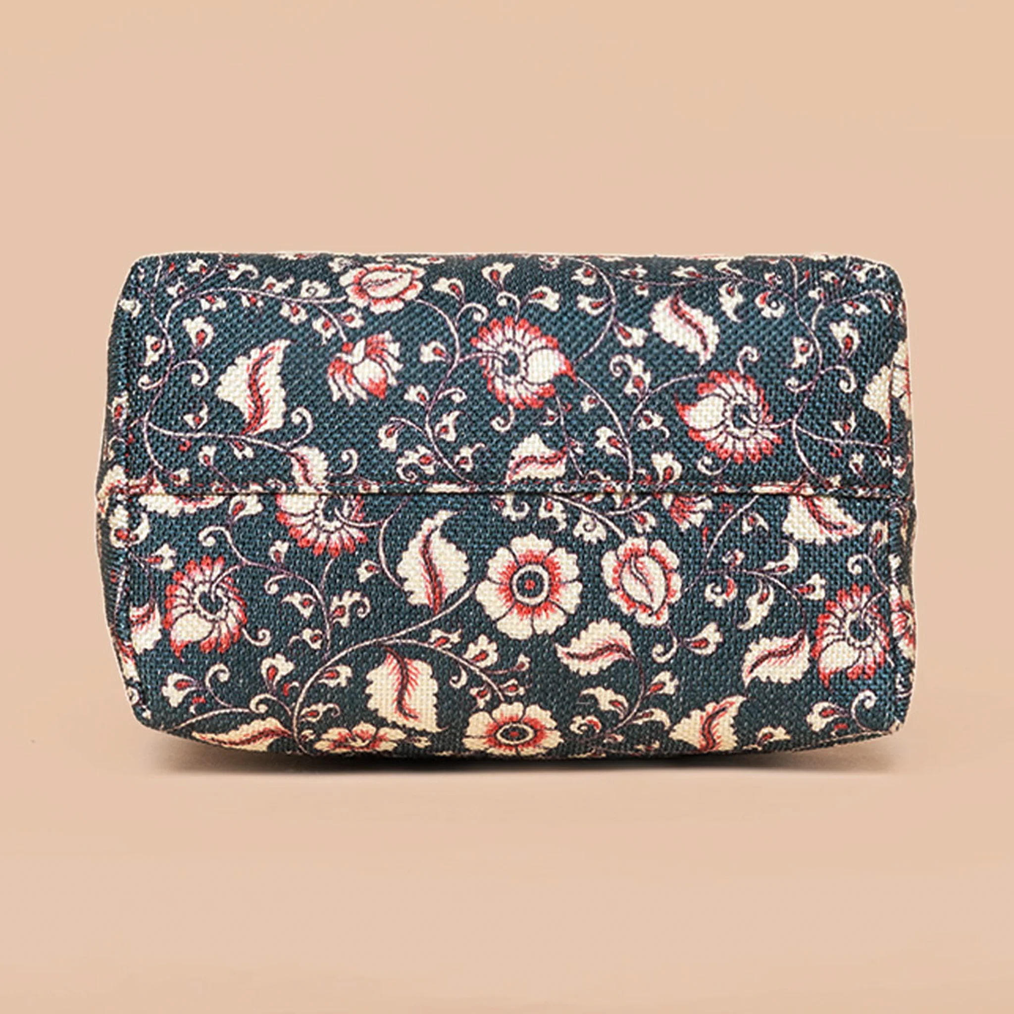 Nawabi Couture & Chittoor Blue Kalamkari - Women's Work Bag & Flap Sling Bag Combo - Image 10